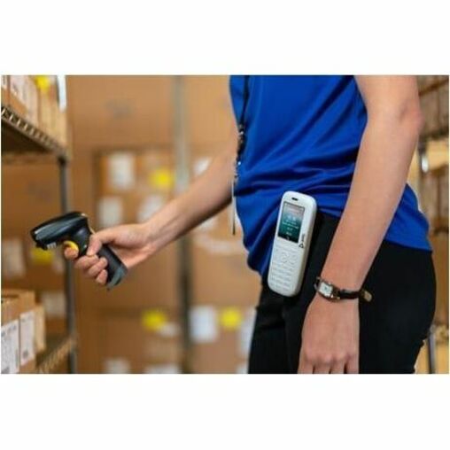Poly Rove 40 DECT Phone Handset - Cordless - DECT, Bluetooth - 2.4" Screen Size - Audio - Headset Port - 18 Hour Battery Talk Time - White — life style