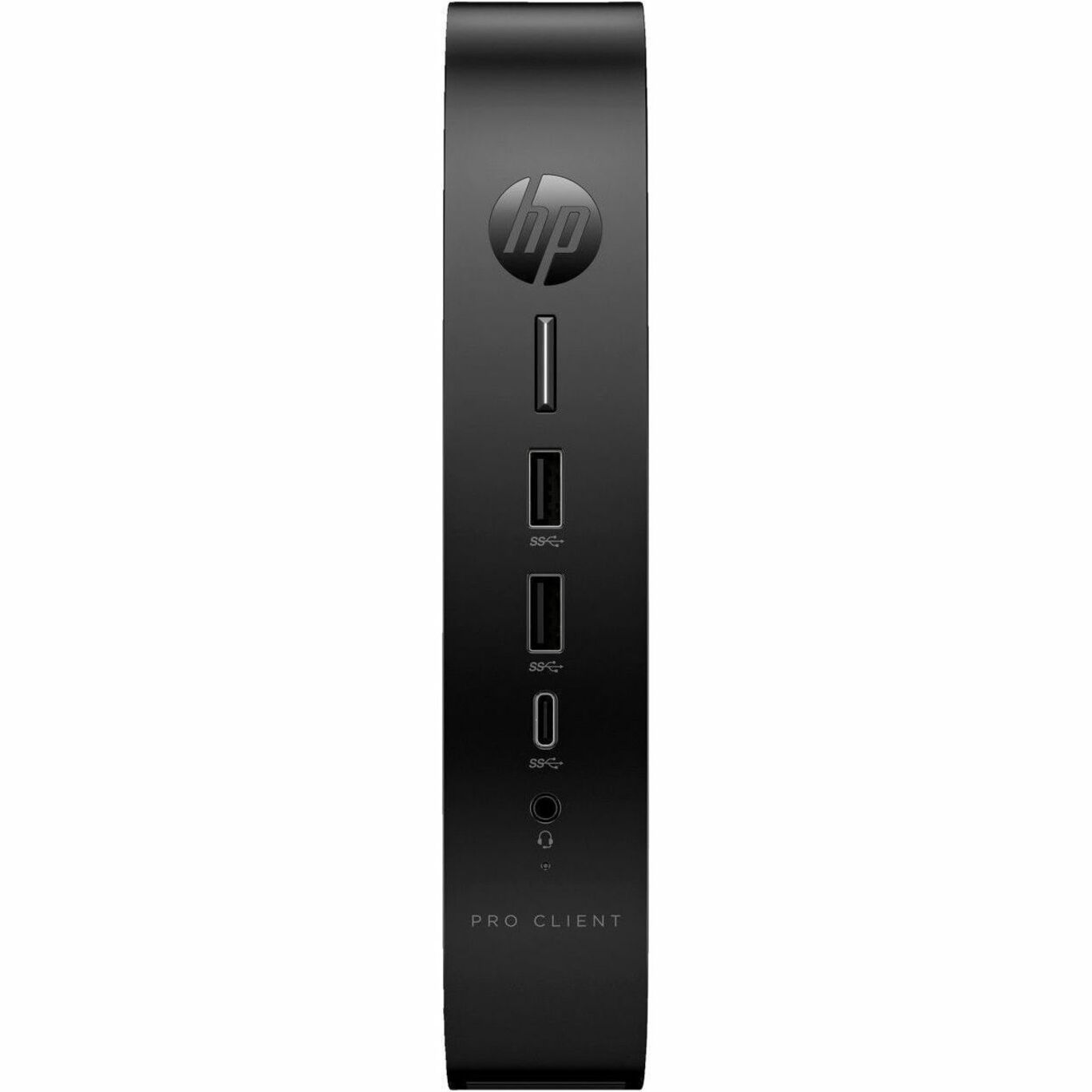 HP Pro t550 Thin Client Celeron J6412 Quad-core (4 Core) 2 GHz - Intel Chip - 8 GB RAM DDR4 SDRAM - DDR4-3200/PC4-25600 - 32 GB Flash - Gigabit Ethernet - IGEL OS - IEEE 802.11ax - Bluetooth 5.3 - DisplayPort - Network (RJ-45) - 7 Total USB Port(s) - 2 USB 2.0 Port(s) - USB Type-C - 45 W — front