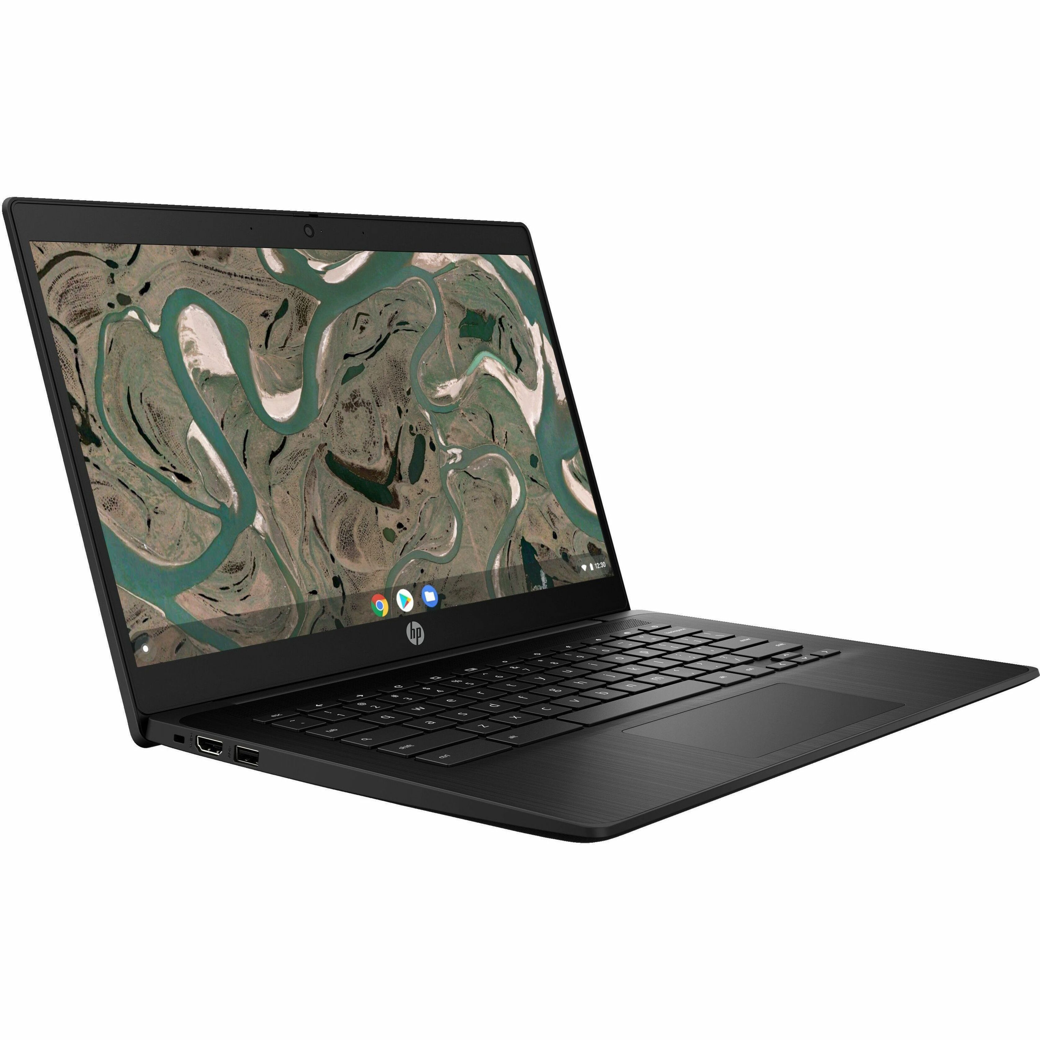 HP Chromebook 14 G7 14" Touchscreen Chromebook - HD - 60 Hz - Intel Celeron N4500 - 8 GB - 32 GB Flash Memory - Intel Chip - 1366 x 768 - ChromeOS - Front Camera/Webcam - 12.50 Hours Battery Run Time - IEEE 802.11ax Wireless LAN Standard — alternate image1