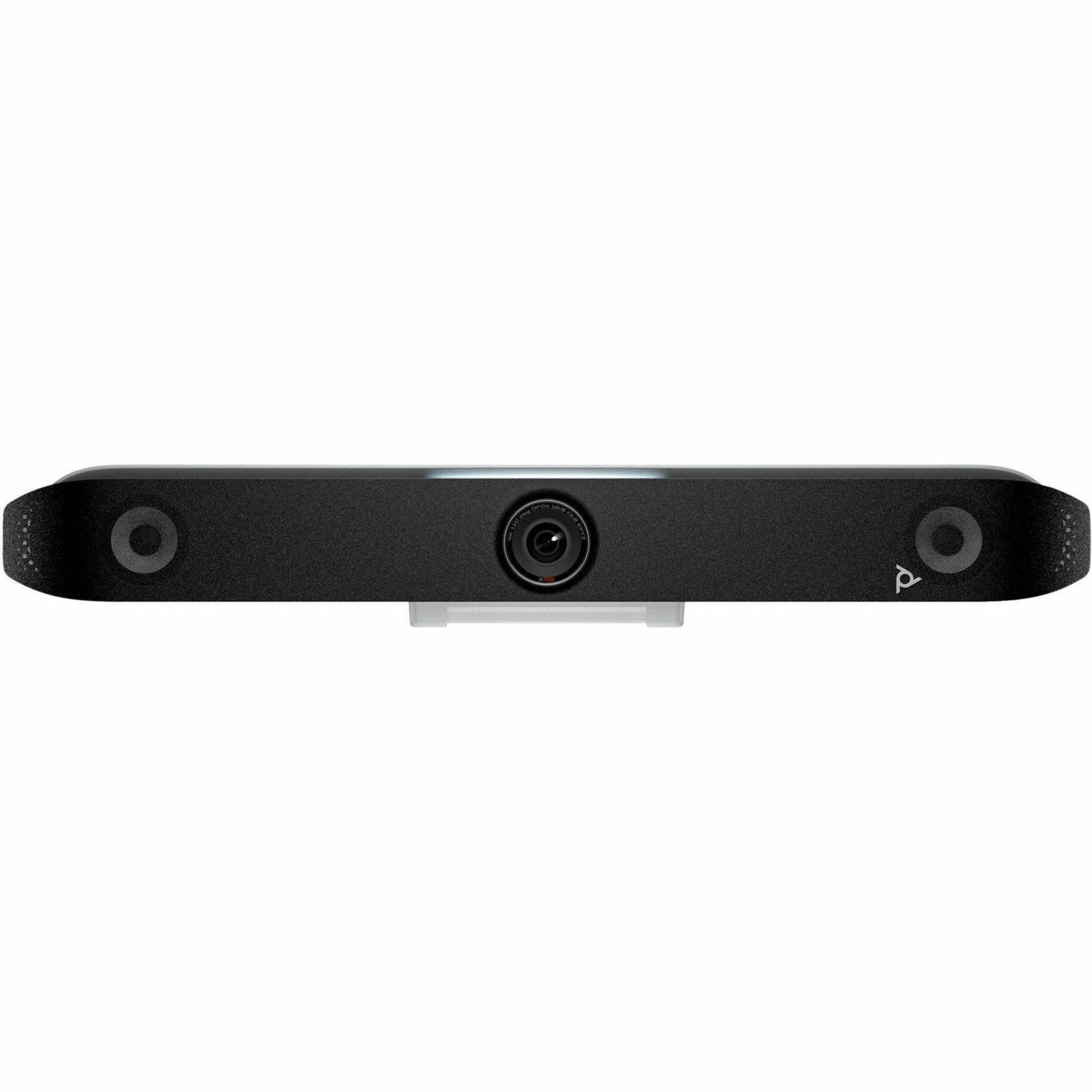 Poly Studio X52 All-In-One Video Bar No Radio TAA JITC - 3840 x 2160 Video (Live) - H.323, SIP, H.235.6 - 4K UHD - 60 fps - H.264 AVC, H.264 High Profile, H.265, H.239 - Siren 22, G.719, G.722.1C, G.722, G.722.1, G.728, G.729a, G.711 - HDMI In - HDMI Out - USB - Gigabit Ethernet - Wireless LAN - Wall Mountable - TAA Compliant — alternate image13