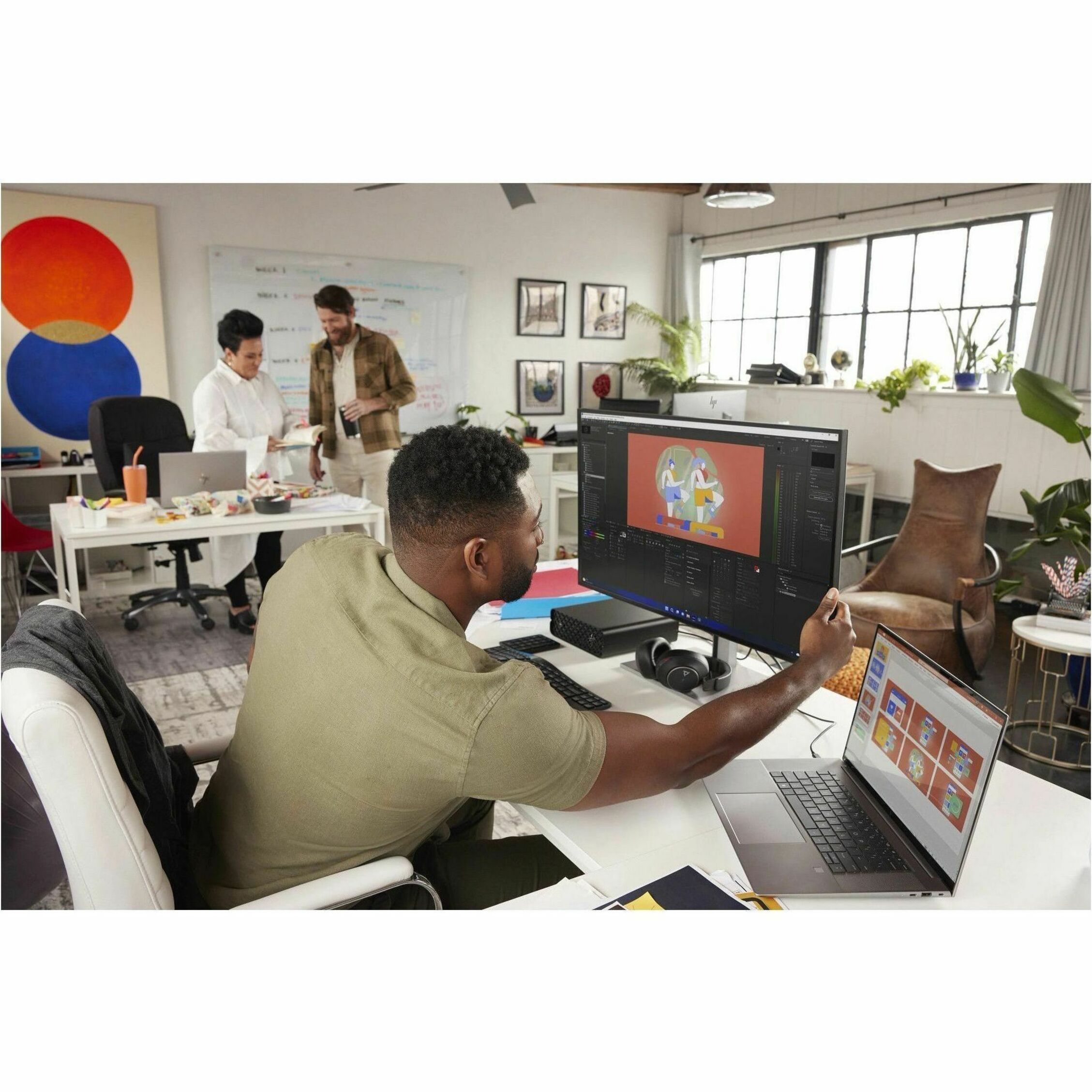 Poly Voyager Surround 80 UC Headset - Microsoft Teams Certification - Stereo - USB Type C - Wired/Wireless - Bluetooth - 98 ft - 20 Hz to 20 kHz - Over-the-ear, Over-the-head, On-ear - Binaural - Circumaural - Noise Cancelling Microphone - Noise Canceling - Black — alternate image11