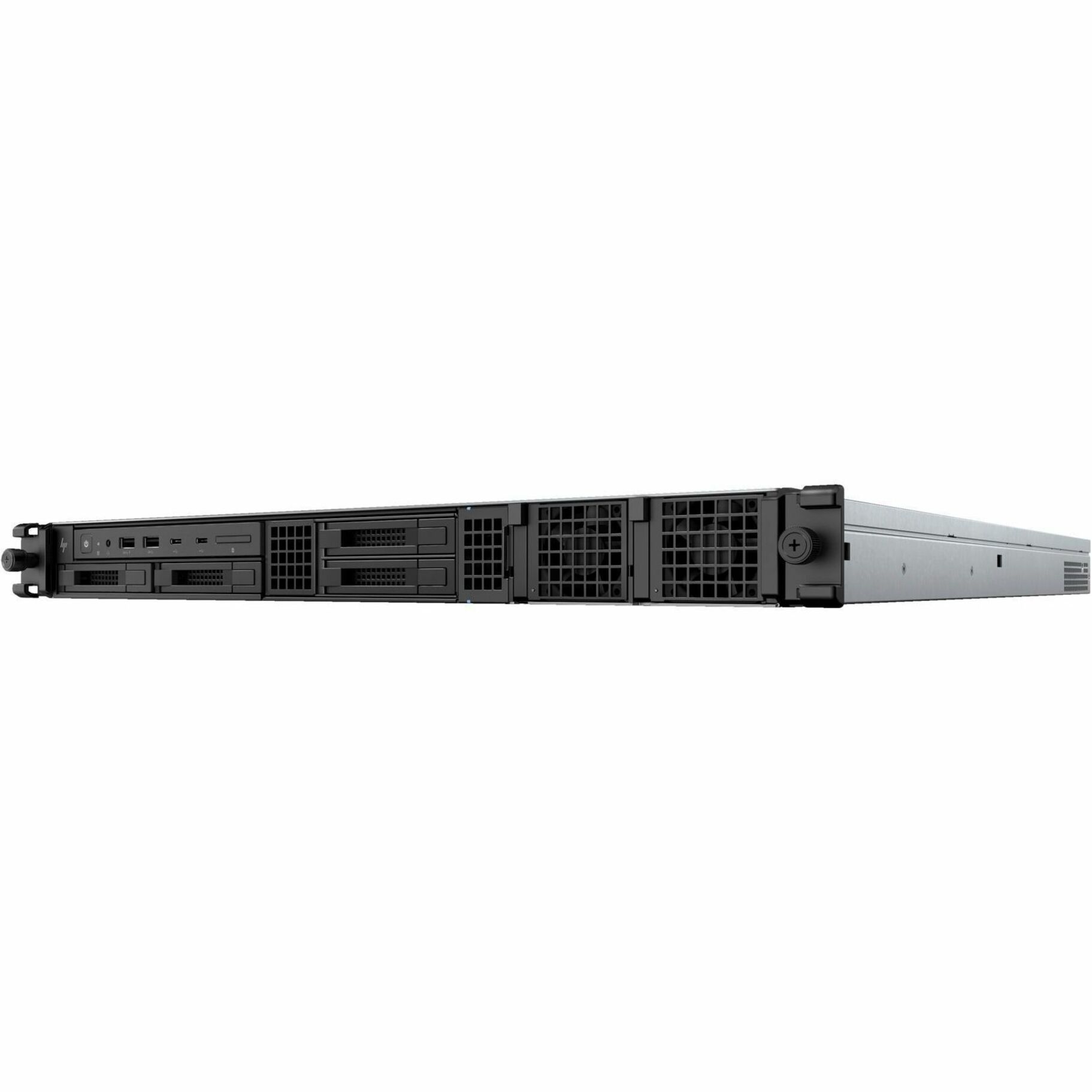 HP ZCentral 4R Workstation - Xeon W-2223 - 16 GB - 512 GB SSD - Rack-mountable - Intel C422 Chip - Serial ATA/600 Controller - 0, 1, 10 RAID Levels - Gigabit Ethernet, 10 Gigabit Ethernet — left