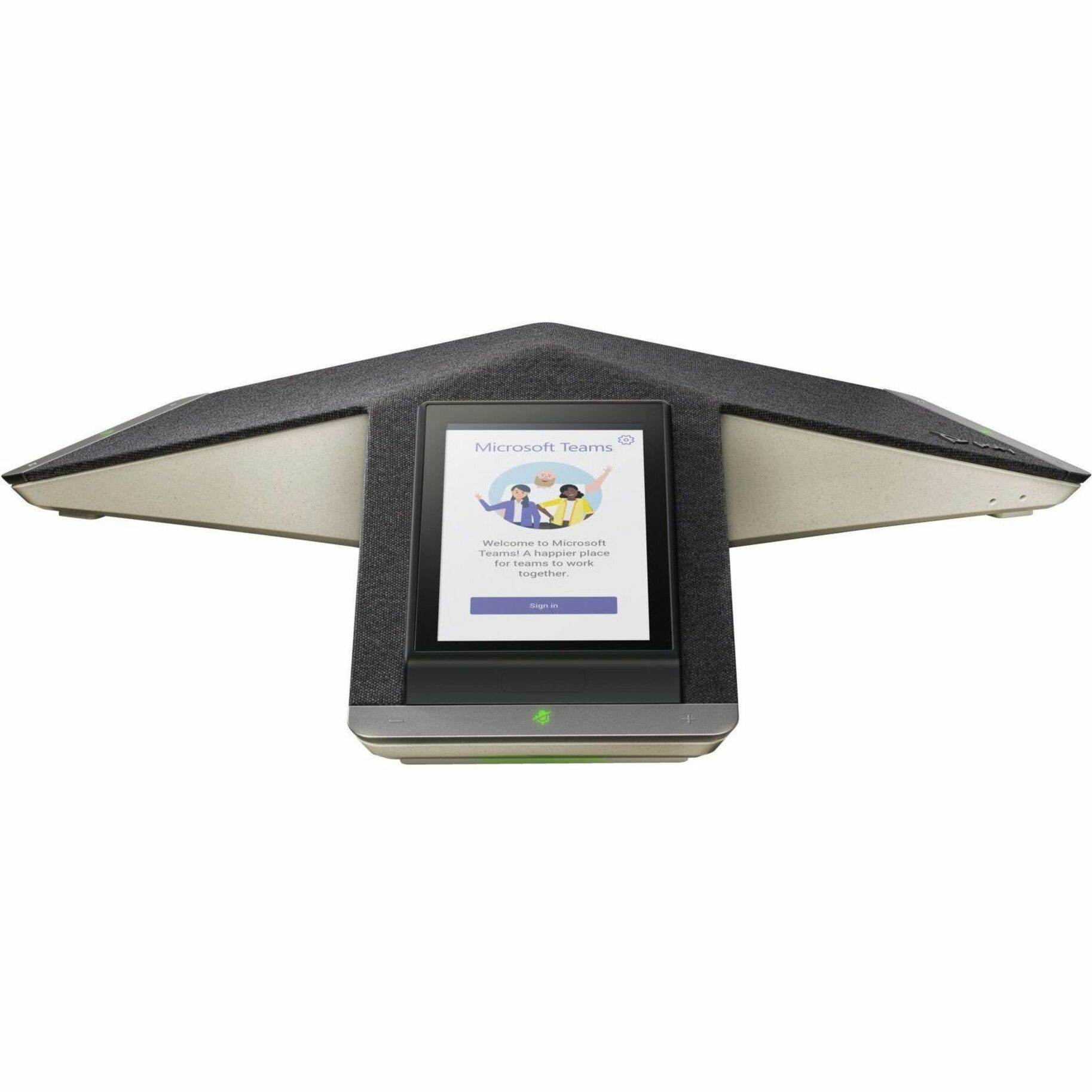 Poly Trio C60 IP Phone - Corded/Cordless - Bluetooth, Wi-Fi - Black - VoIP - IEEE 802.11a/b/g/n - 2 x Network (RJ-45) - PoE Ports — alternate image1