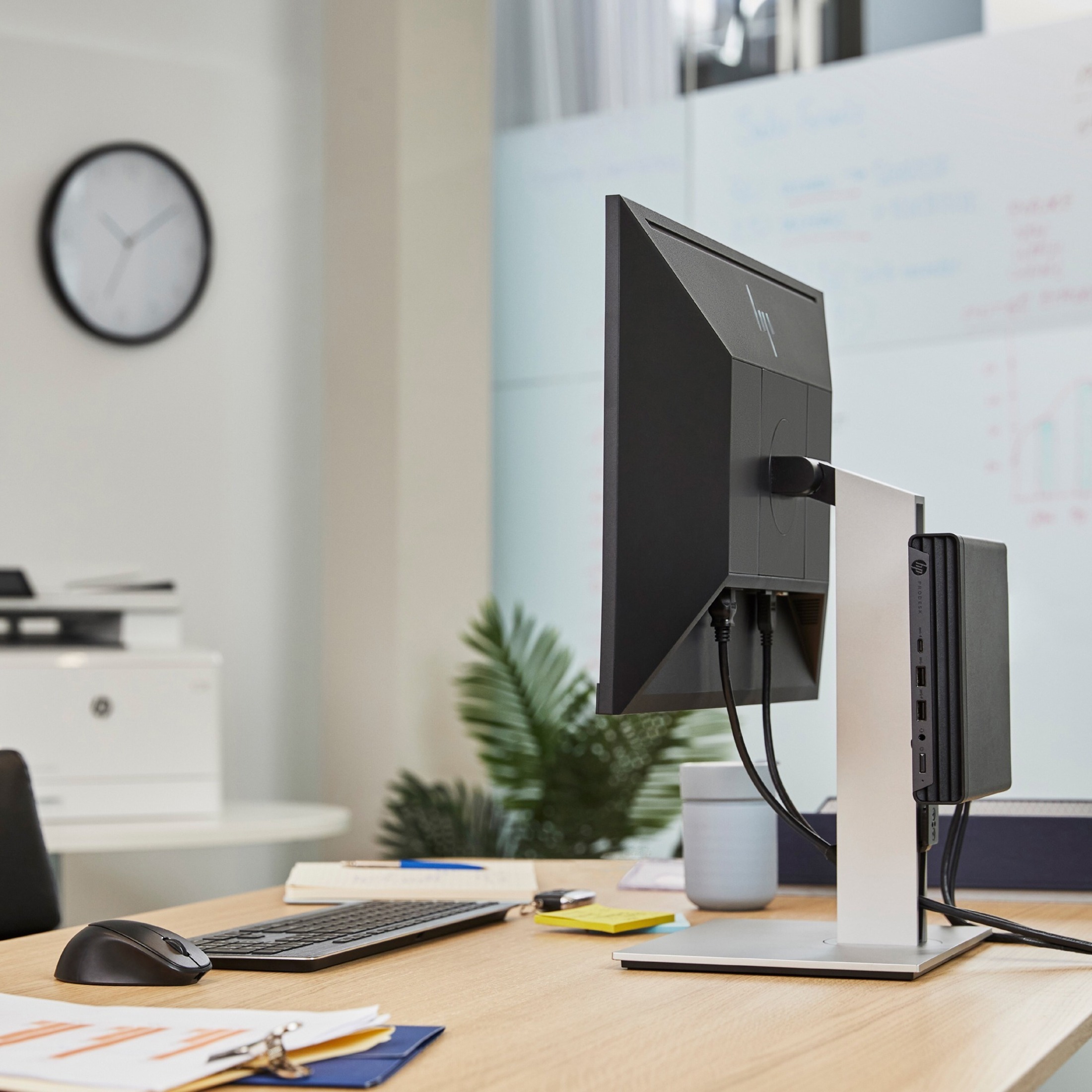 HP Pro Mini 400 G9 Desktop Computer - Intel Core i3 12th Gen i3-12100T - 8 GB - 256 GB PCI Express NVMe SSD - Mini PC - Intel Q670 Chip - Intel UHD Graphics 730 DDR4 SDRAM - 90 W — alternate image11