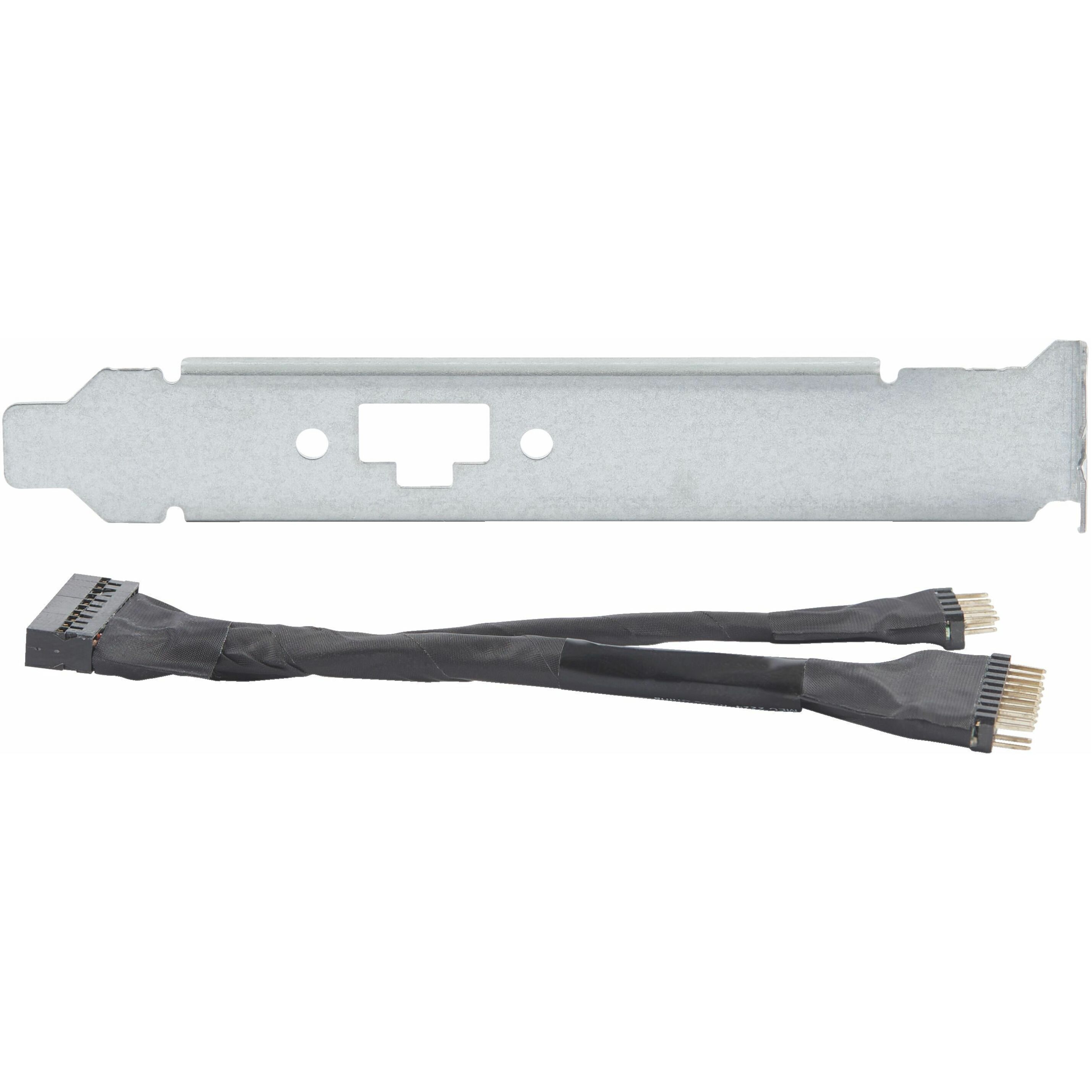 HP Z4/Z6/Z8 G4/ZCentral 4R Remote System Controller Cable Adapter (7K6E5AA) - Control Cable for Workstation, Controller - Black, Silver