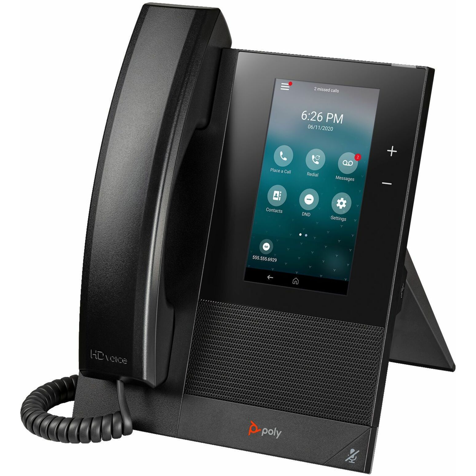 Poly CCX 400 Business Media Phone with Open SIP and PoE-enabled GSA/TAA - 24 x Total Line - VoIP - 2 x Network (RJ-45) - PoE Ports