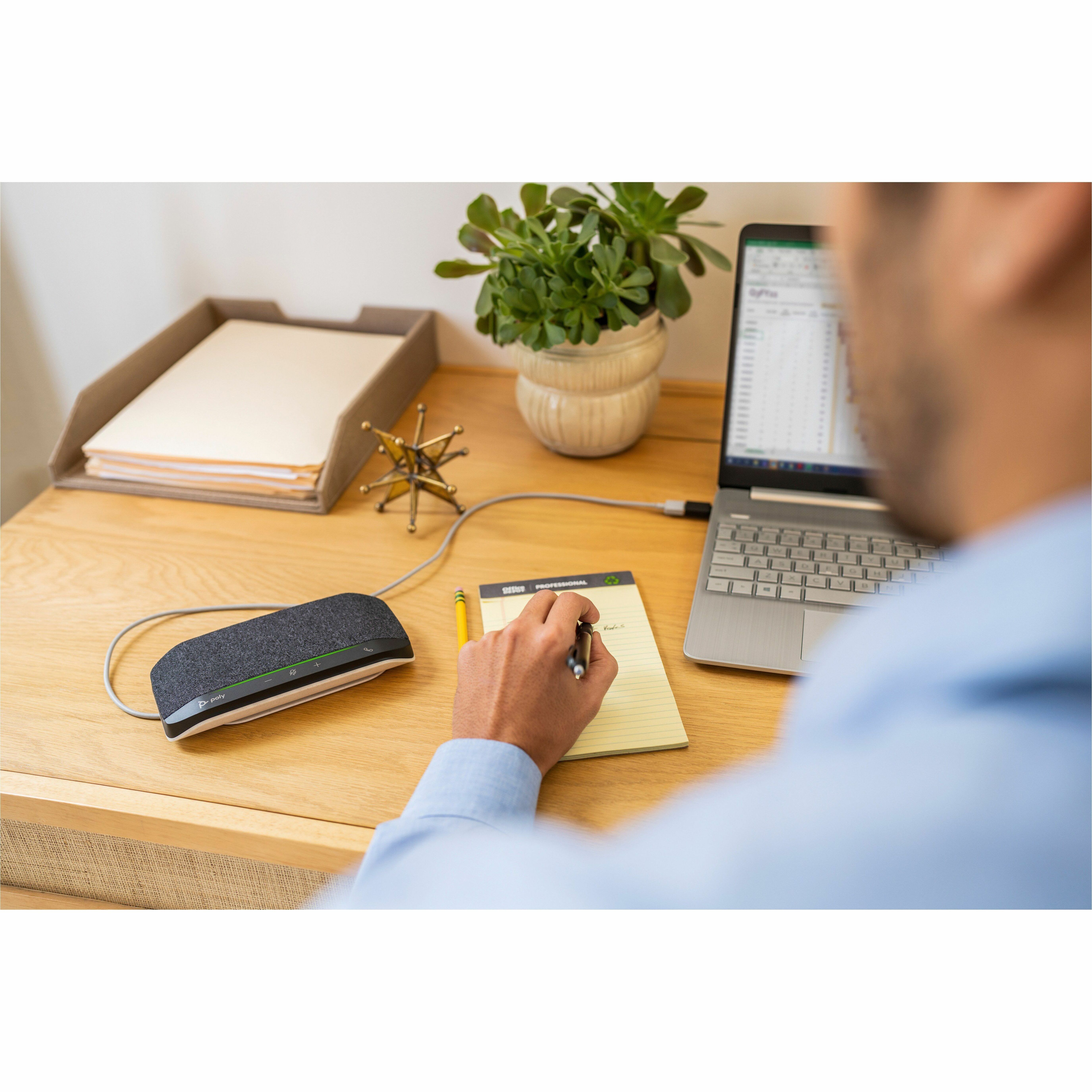 Speakerphone - Black - USB - Microphone - Black — alternate image5