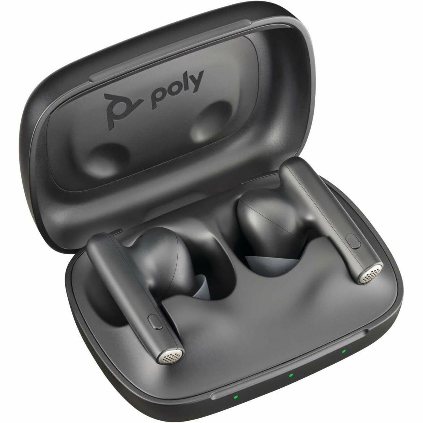 Poly Voyager Free 60 UC Earset - Microsoft Teams Certification - Google Assistant, Siri - Stereo - True Wireless - Bluetooth - 98.4 ft - 20 Hz to 20 kHz - Earbud - Binaural - In-ear - Carbon Black — alternate image4
