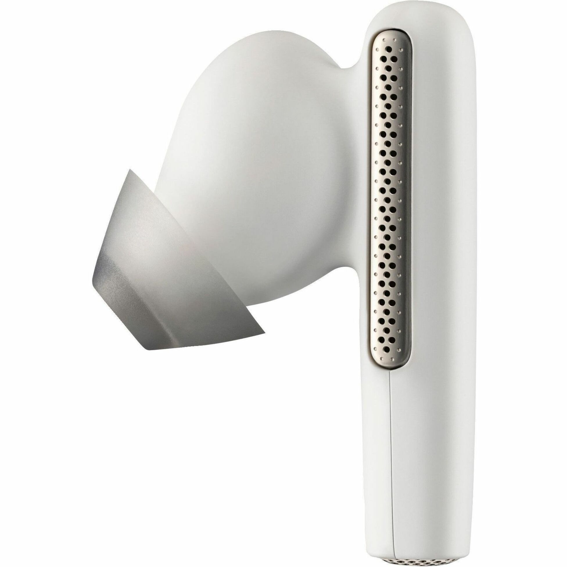 Poly Voyager Free 60 UC M White Sand Earbuds+ BT700 USB-A Adapter + Basic Charge Case - Microsoft Teams Certification - Siri, Google Assistant - Stereo - True Wireless - Bluetooth - 98.4 ft - 20 Hz to 20 kHz - Earbud - Binaural - In-ear - Noise Canceling - White Sand — left