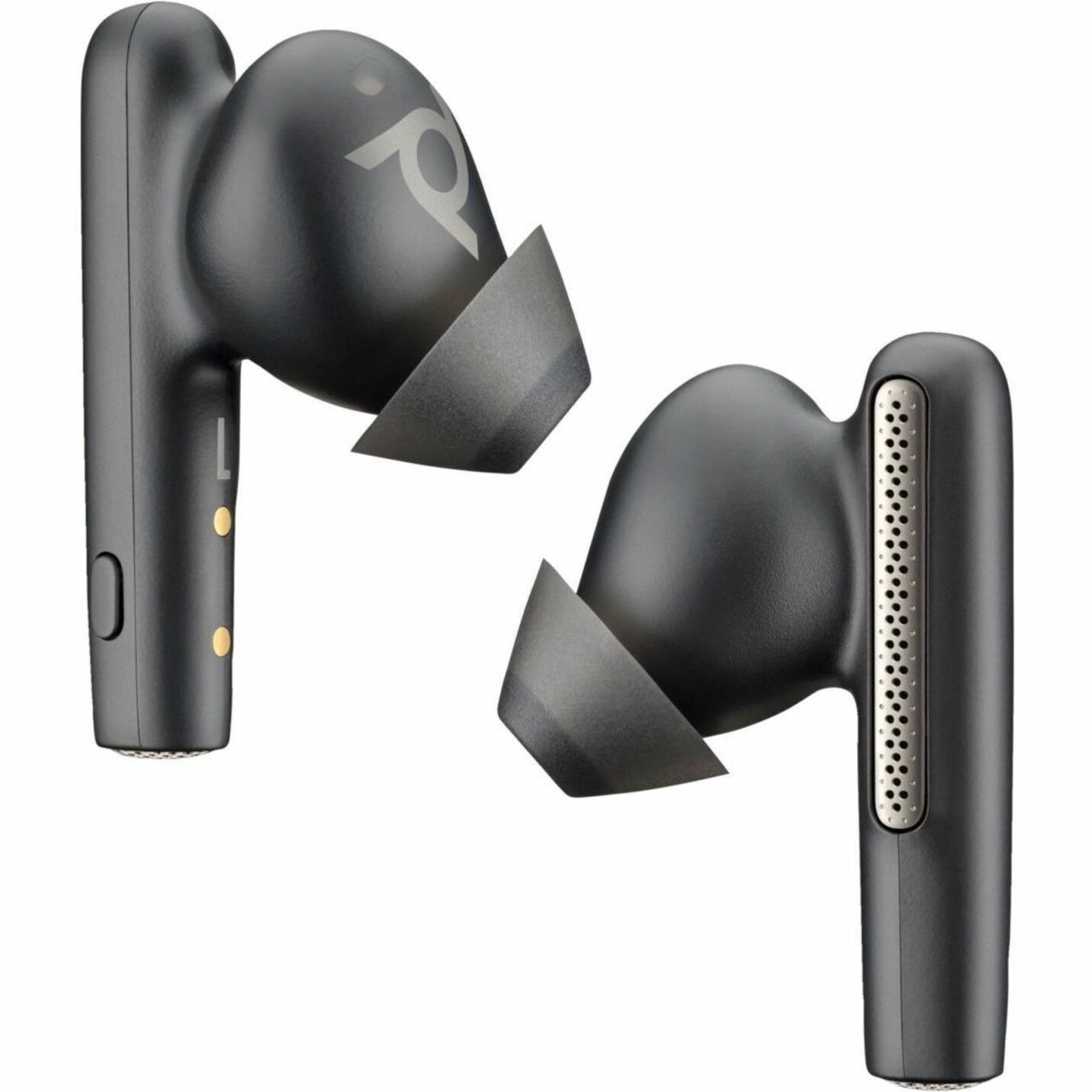 Poly Ear Tip - Black - 2 / Pack — alternate image1