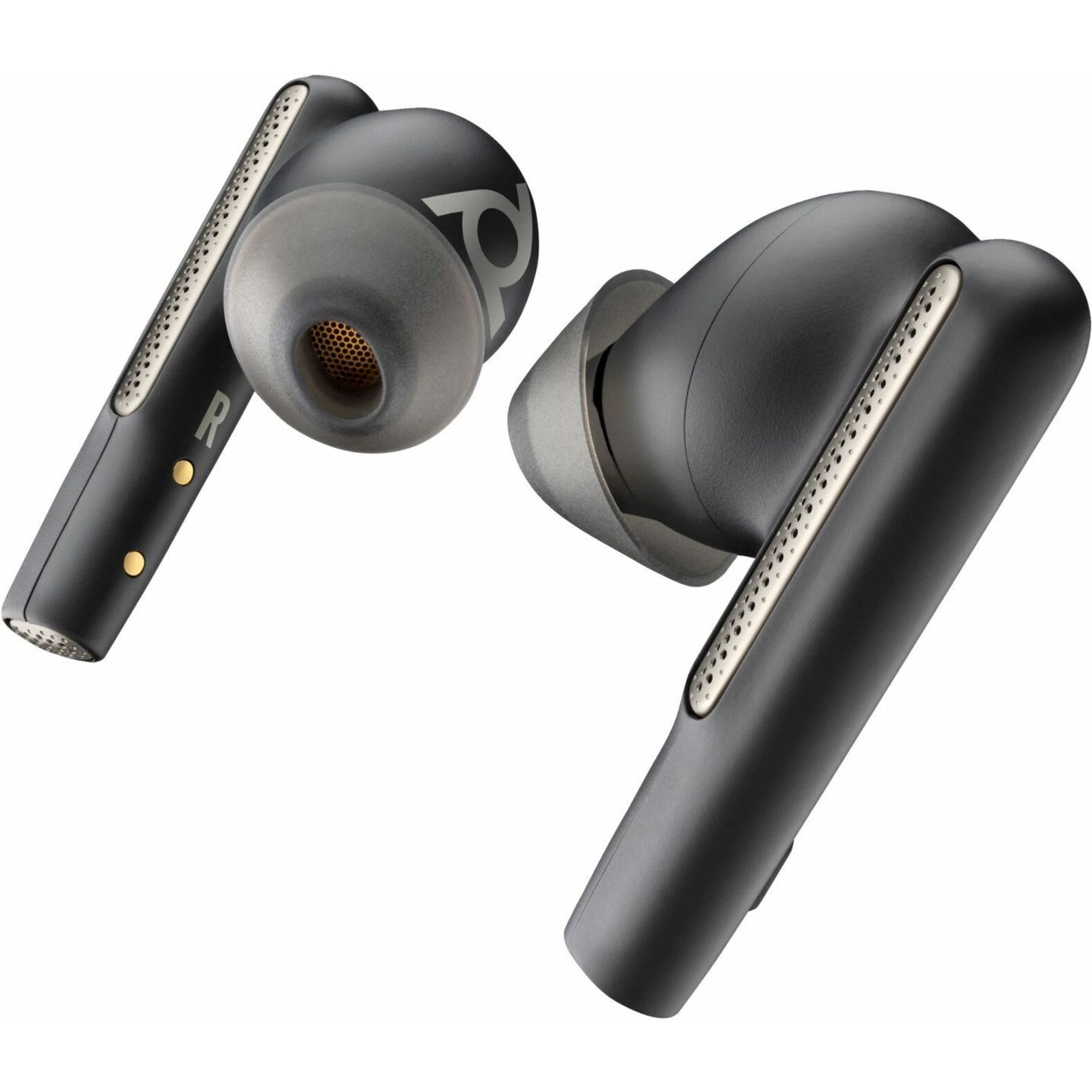 Poly Ear Tip - Black - 2 / Pack