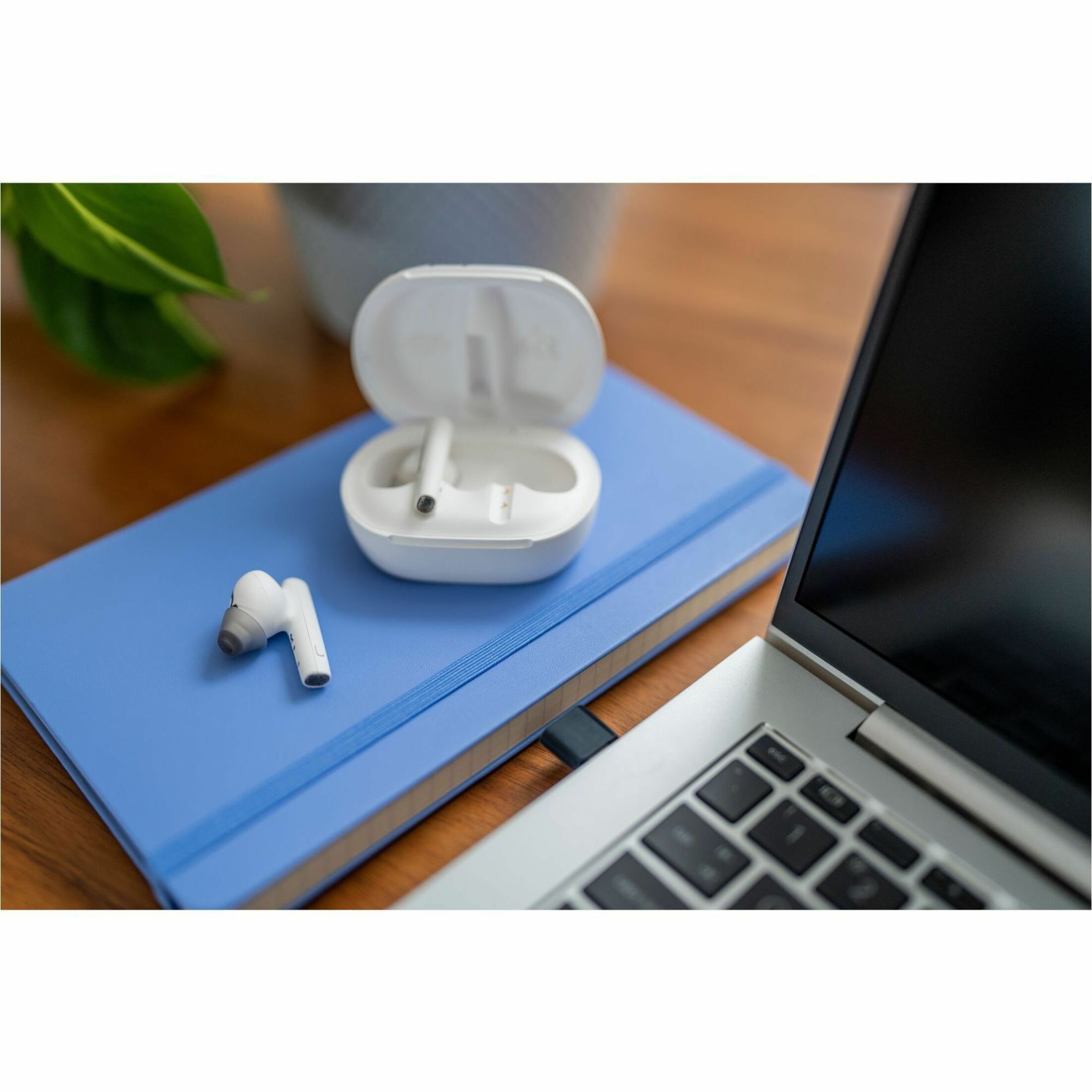 Poly True Wireless Earbuds For Work And Life - Stereo, Mono - True Wireless - Bluetooth - 98.4 ft - 20 Hz to 20 kHz - Earbud - Binaural - In-ear - Noise Canceling - White Sand — life style