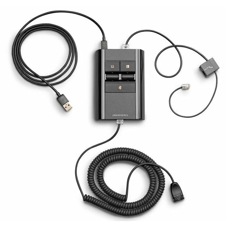 Poly MDA526 QD Headset Switch - for Headset, Phone, Handset, Computer, Telephone