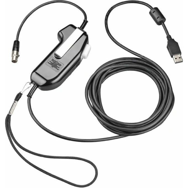 Poly SHS 2355-11 USB-PTT Monaural no Serial TAA - for Headset