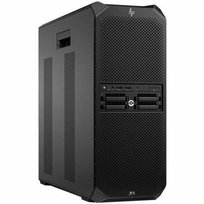 HP Z6 G5 Workstation - Xeon w7-3465X - 256 GB - Tower - Black - Intel W790 Chip - Serial ATA/600 Controller - 0, 1, 5, 10 RAID Levels - Gigabit Ethernet — rightmaximum
