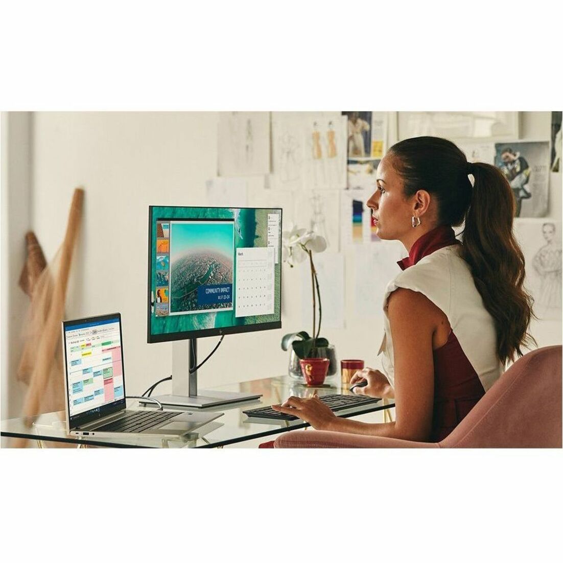 HP ProBook 445 G10 14" Notebook - 60 Hz - AMD Ryzen 5 7530U - 16 GB - 512 GB SSD - AMD Chip - AMD Radeon Graphics - IEEE 802.11ax Wireless LAN Standard — life style