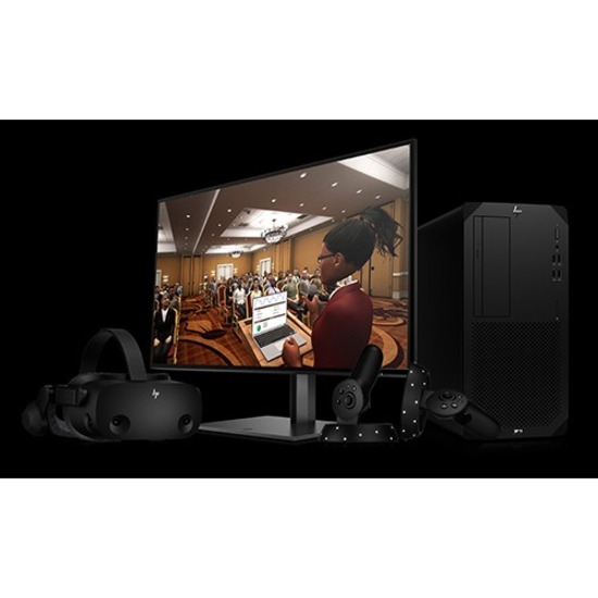 HP Z2 G9 Workstation - 1 Core i7 12th Gen i7-12700 - vPro Technology - 32 GB - Tower - Black - Intel W680 Chip - Serial ATA/600, NVMe Controller - 0, 1 RAID Levels - Gigabit Ethernet — alternate image3