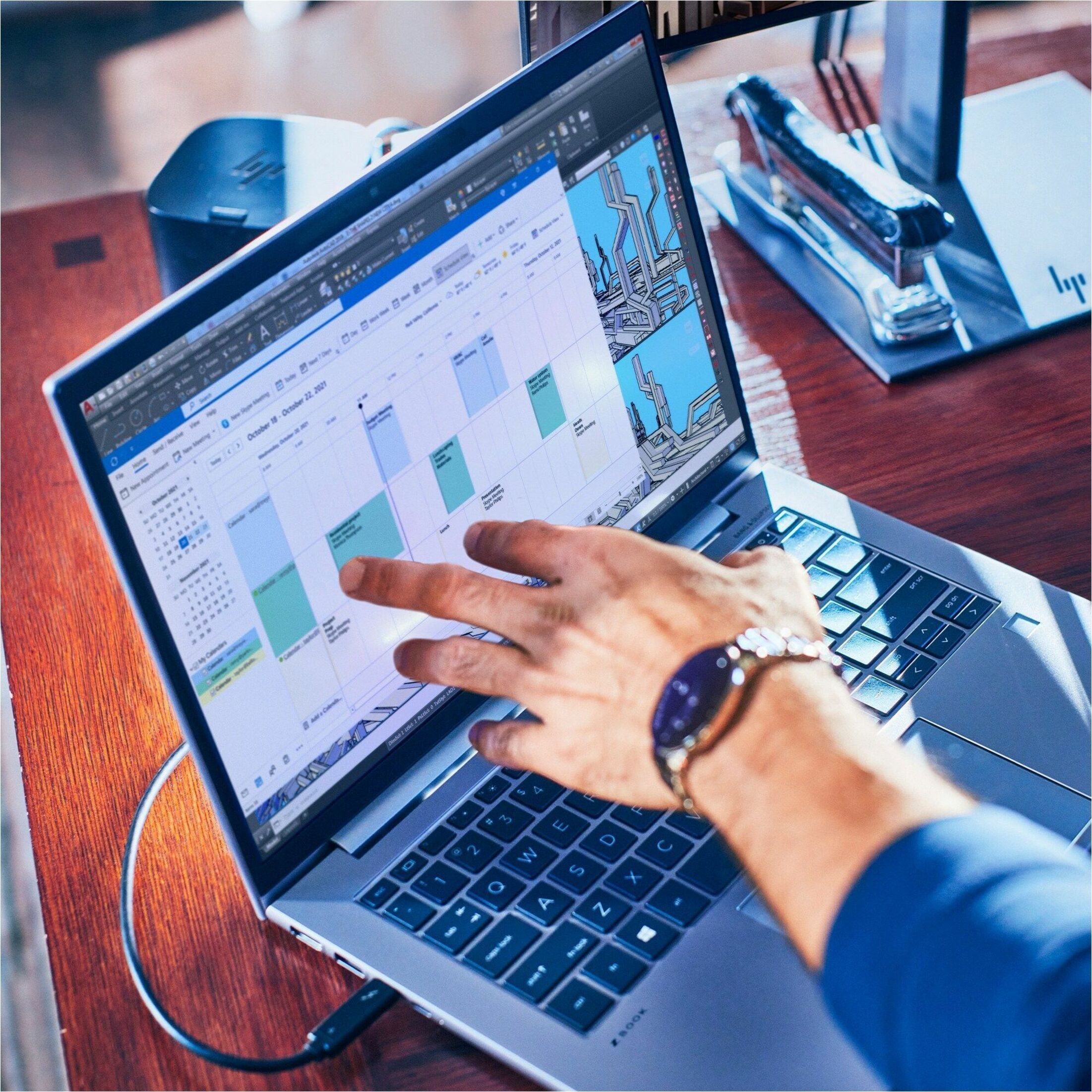 HP ZBook Firefly G10 14" Mobile Workstation - Intel Core i7 13th Gen i7-1365U - 32 GB - 256 GB SSD - Intel Chip - In-plane Switching (IPS) Technology - IEEE 802.11ax Wireless LAN Standard — life style