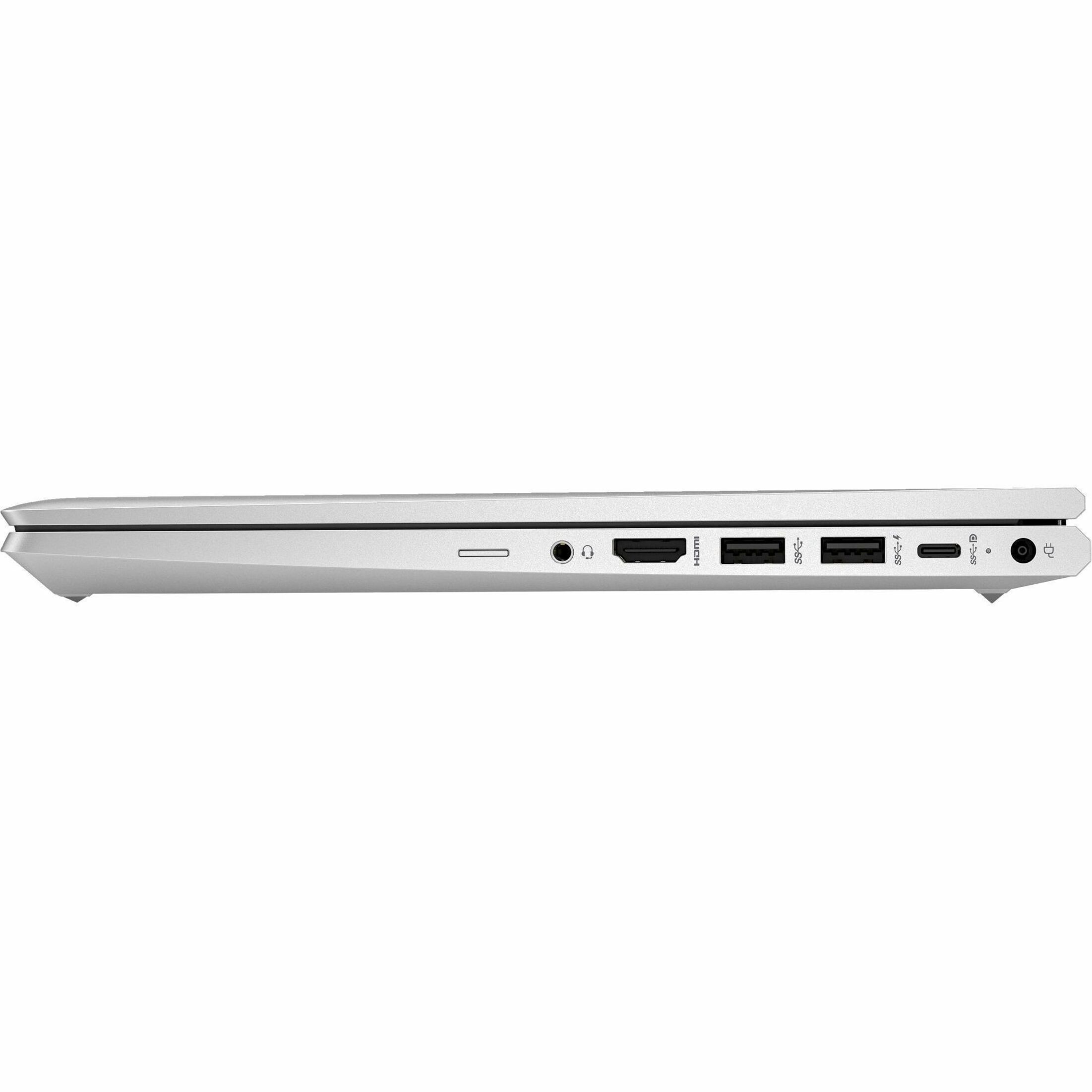 HP EliteBook 645 G10 14" Notebook - 60 Hz - AMD Ryzen 5 7530U - 16 GB - 256 GB SSD - AMD Chip - AMD Radeon Graphics - IEEE 802.11ax Wireless LAN Standard — left