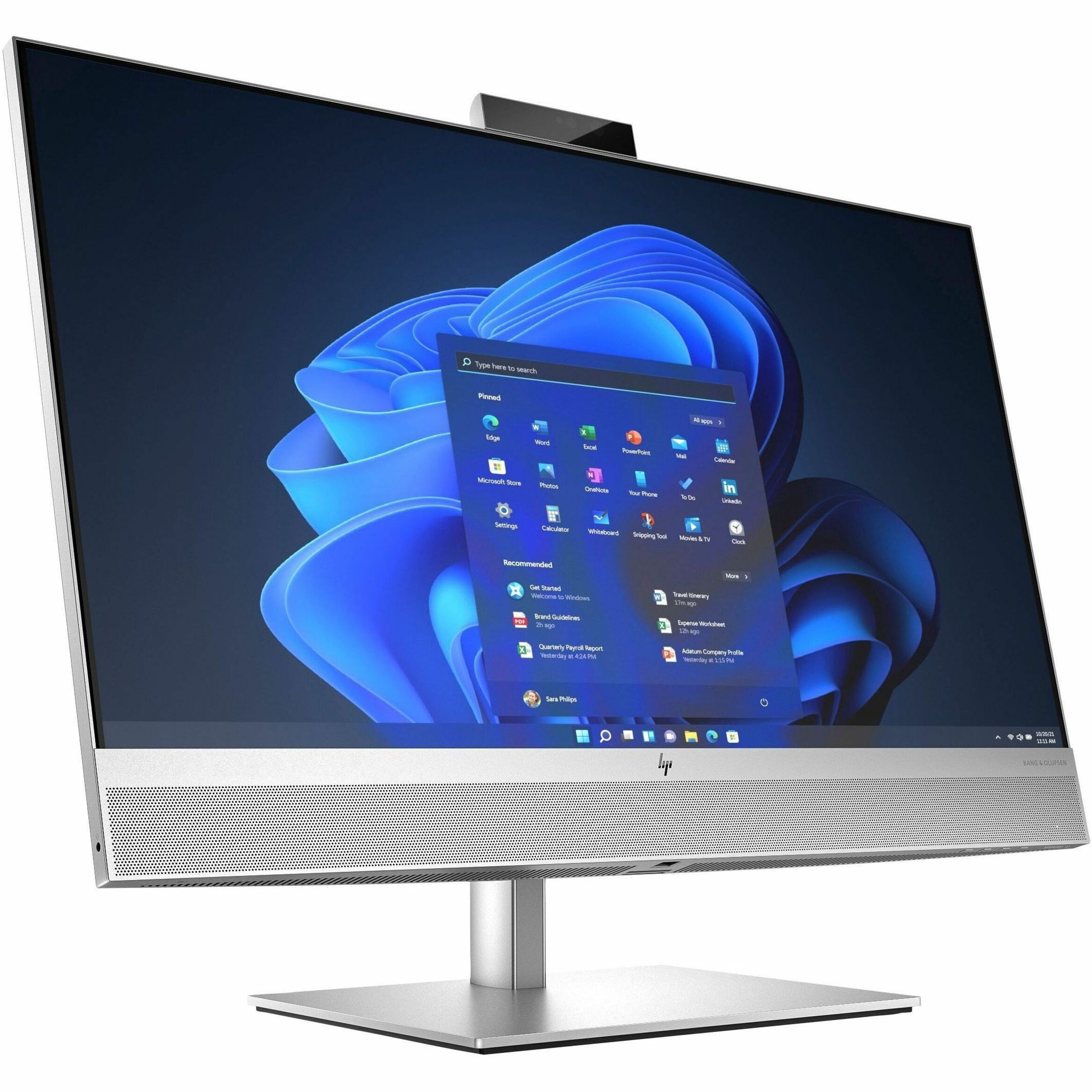 HP EliteOne 870 G9 All-in-One Computer - Intel Core i7 13th Gen i7-13700 - 16 GB - 512 GB SSD - 27" Full HD - Desktop - Silver - Intel Q670 Chip - 1920 x 1080 - Windows 11 Pro - Intel UHD Graphics 770 DDR5 SDRAM - IEEE 802.11ax Wireless LAN - 240 W — alternate image1