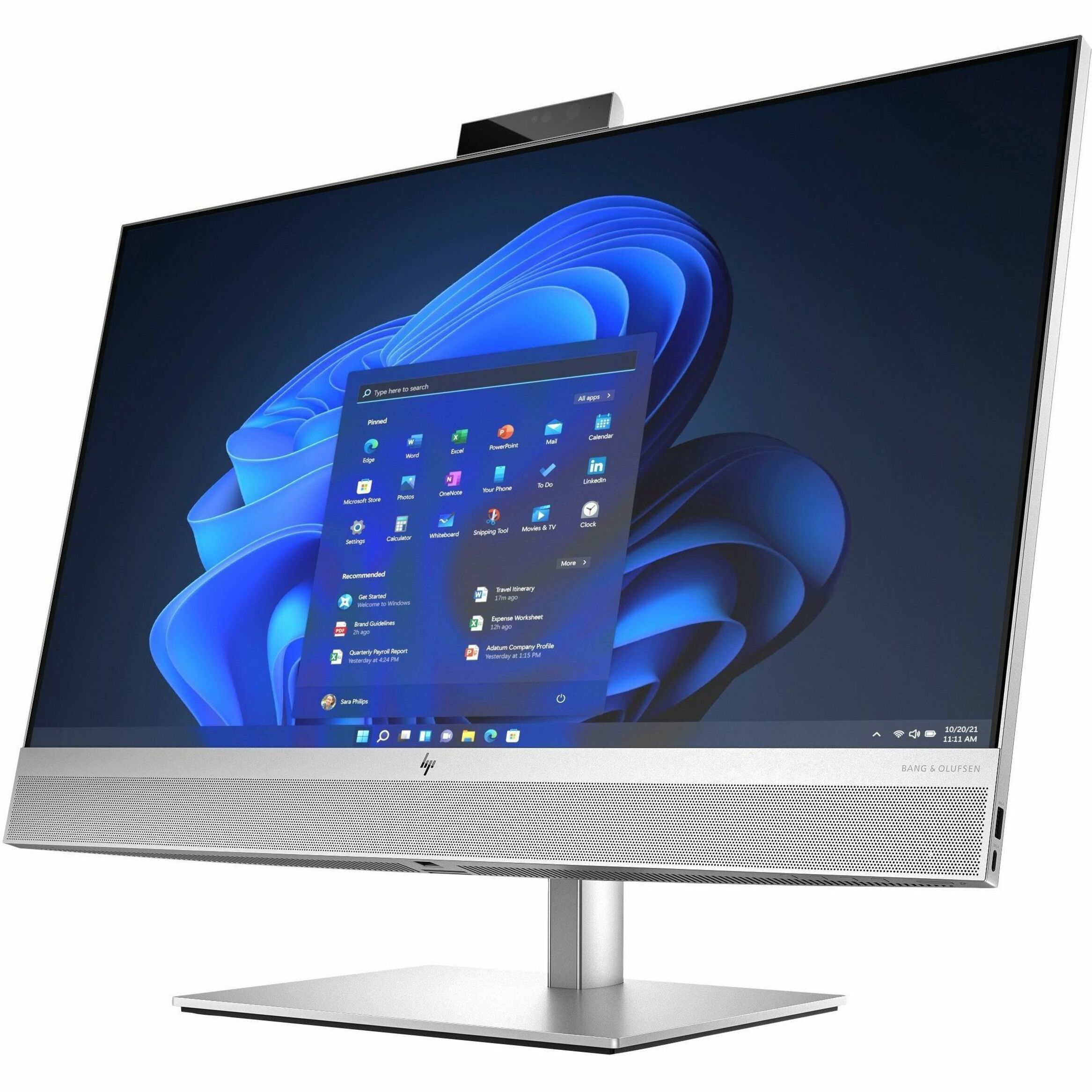 HP EliteOne 870 G9 All-in-One Computer - Intel Core i7 13th Gen i7-13700 - 16 GB - 512 GB SSD - 27" Full HD - Desktop - Silver - Intel Q670 Chip - 1920 x 1080 - Windows 11 Pro - Intel UHD Graphics 770 DDR5 SDRAM - IEEE 802.11ax Wireless LAN - 240 W — alternate image2