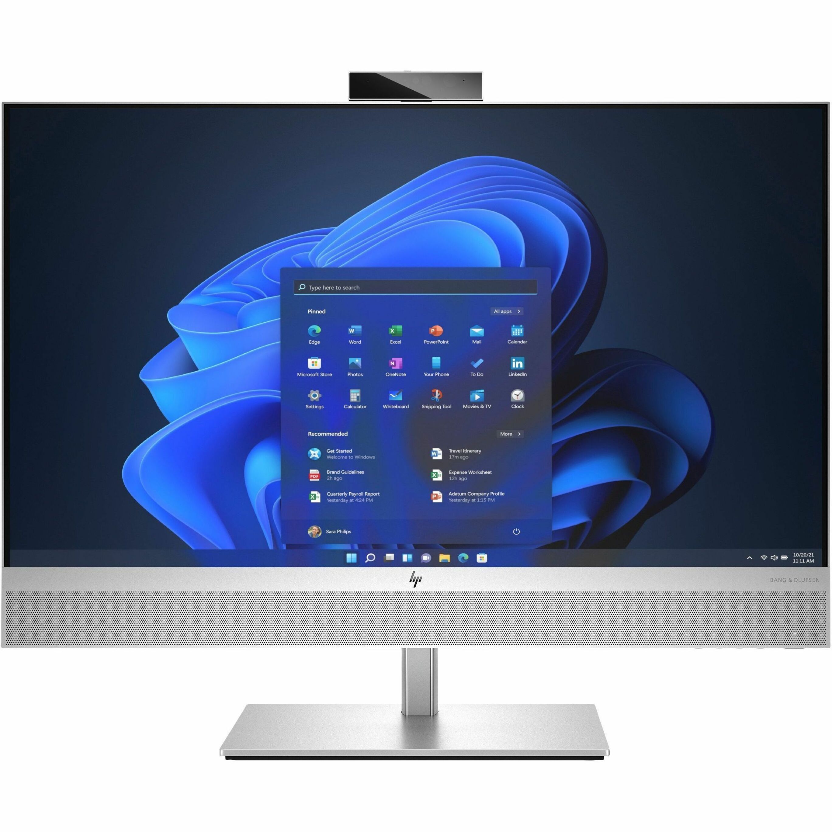 HP EliteOne 870 G9 All-in-One Computer - Intel Core i7 13th Gen i7-13700 - 16 GB - 512 GB SSD - 27" Full HD - Desktop - Silver - Intel Q670 Chip - 1920 x 1080 - Windows 11 Pro - Intel UHD Graphics 770 DDR5 SDRAM - IEEE 802.11ax Wireless LAN - 240 W — front