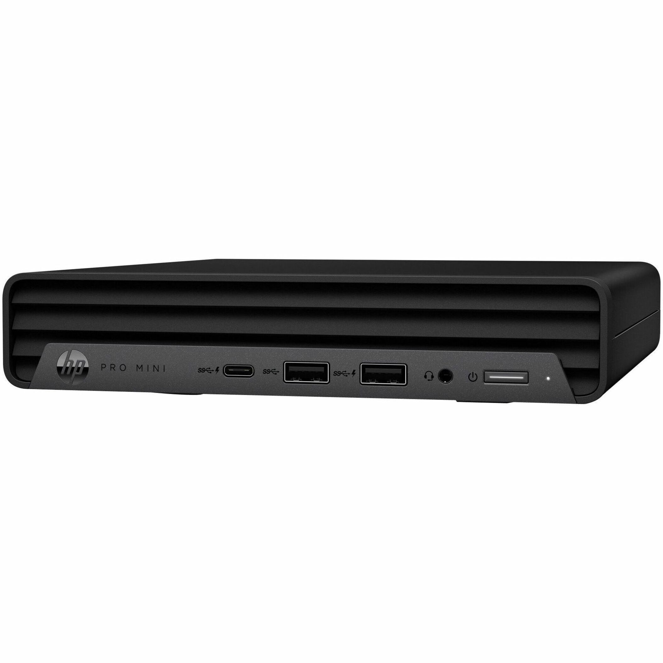 HP Pro Mini 400 G9 Desktop Computer - Intel Core i5 12th Gen i5-12500T - 16 GB - 256 GB PCI Express NVMe SSD - Mini PC - Intel Q670 Chip - Intel UHD Graphics 770 DDR4 SDRAM - 90 W — leftmaximum