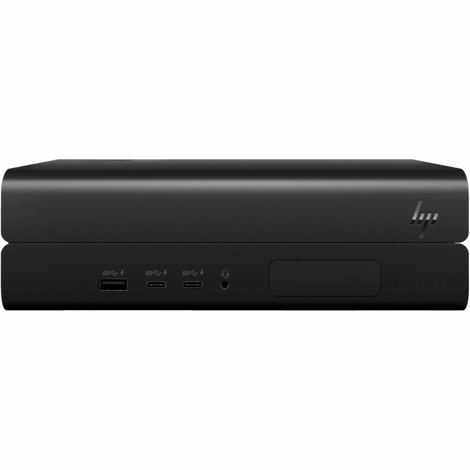 HP Z2 Mini G9 Workstation - Core i7 13th Gen i7-13700 - 16 GB - 512 GB SSD - Mini PC - Intel W680 Chip - NVMe Controller - 0, 1 RAID Levels - Gigabit Ethernet — right