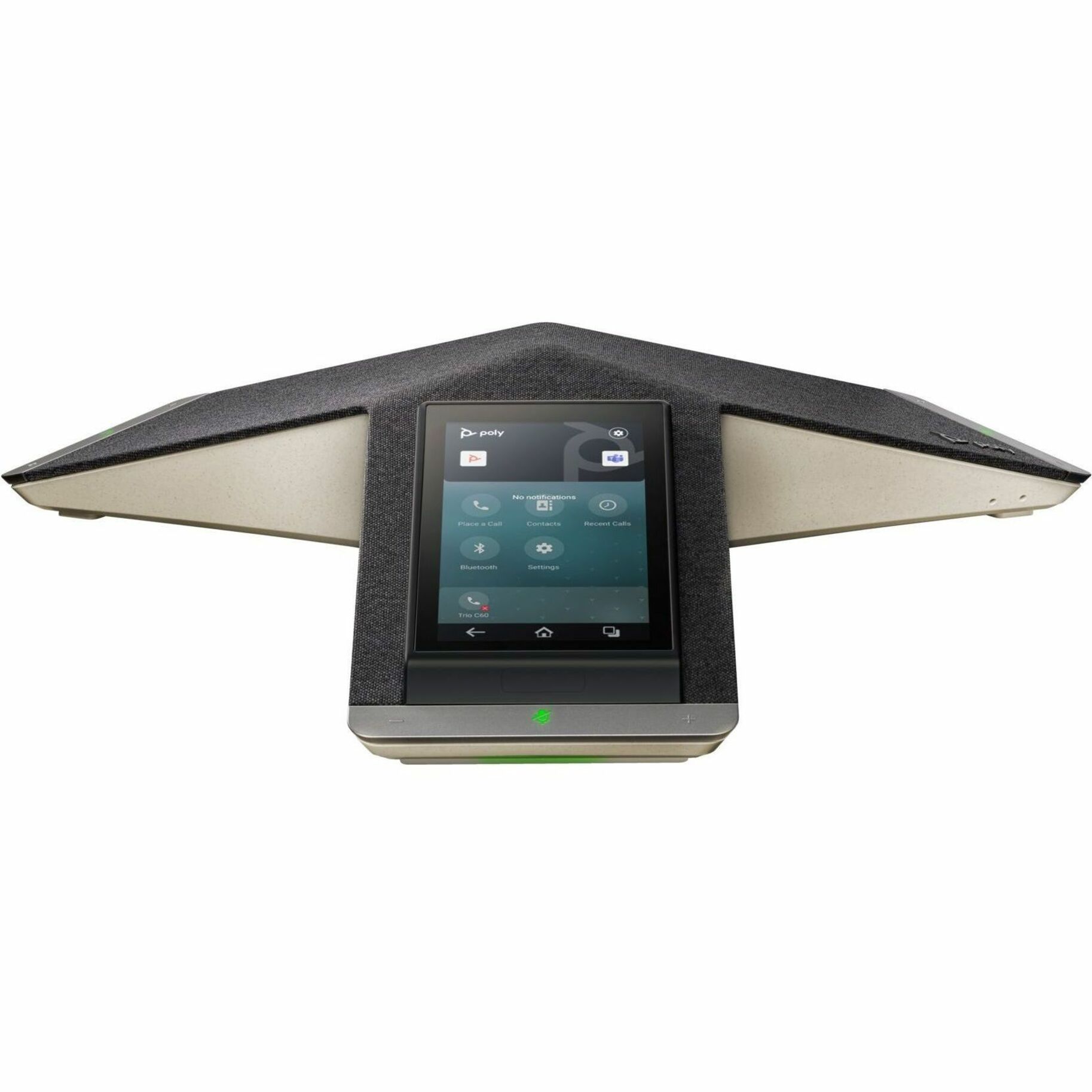 Poly Trio C60 IP Conference Phone Full Radio and PoE-enabled GSA/TAA - 3 x Total Line - VoIP - 5" LCD - IEEE 802.11a/b/g/n - 2 x Network (RJ-45) - PoE Ports — alternate image3
