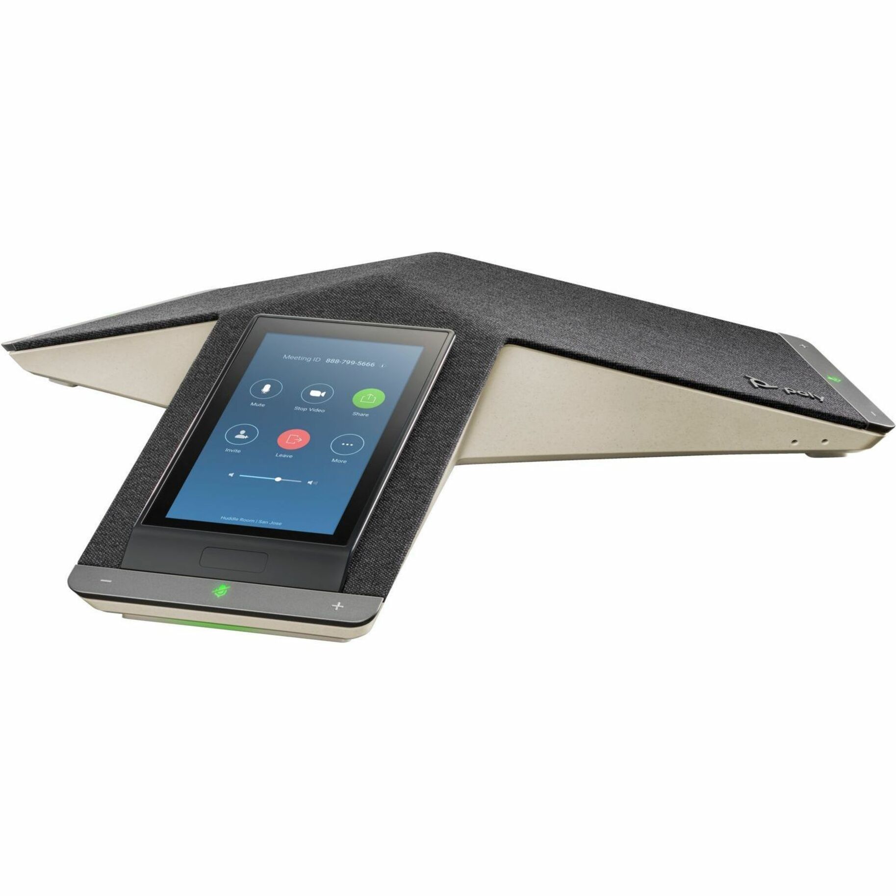 Poly Trio C60 IP Conference Phone and PoE-enabled No Radio GSA/TAA - 3 x Total Line - VoIP - 5" LCD - 2 x Network (RJ-45) - PoE Ports — alternate image4