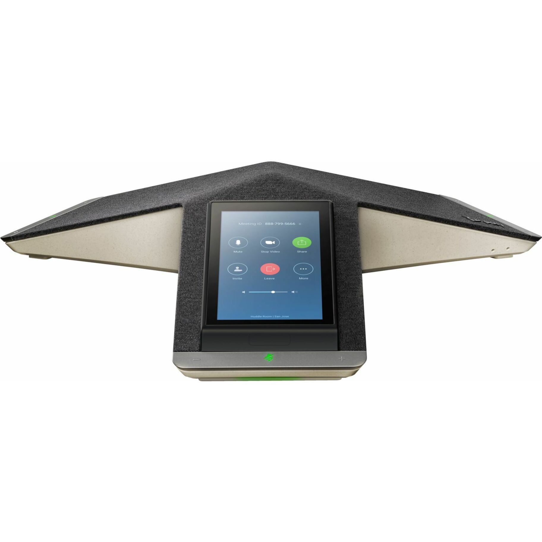 Poly Trio C60 IP Conference Phone and PoE-enabled No Radio GSA/TAA - 3 x Total Line - VoIP - 5" LCD - 2 x Network (RJ-45) - PoE Ports