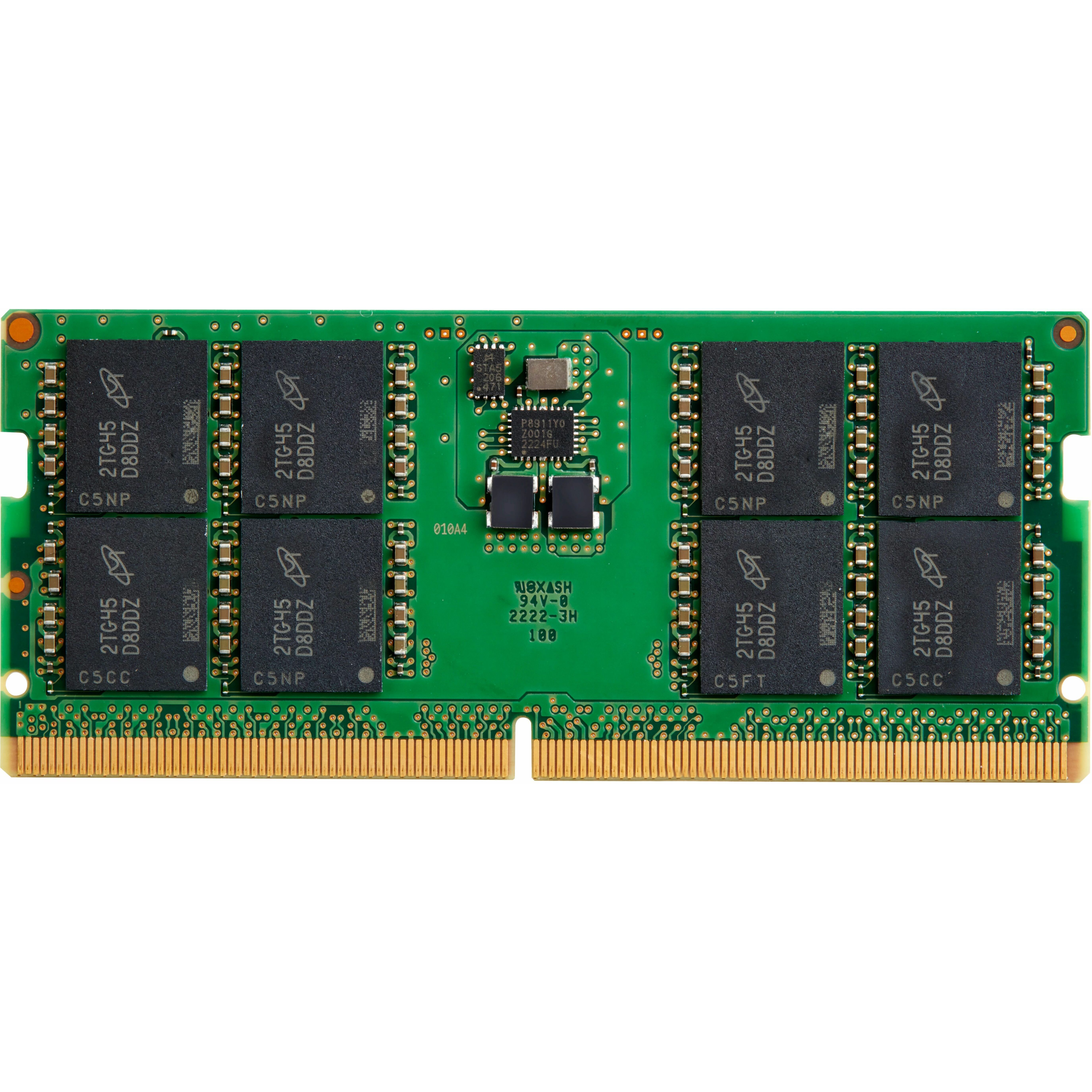 HP 32GB DDR5 5600MHz SODIMM Memory - For Desktop PC, Notebook, Workstation - 32 GB - DDR5-5600/PC5-44800 DDR5 SDRAM - 5600 MHz - 262-pin - SODIMM
