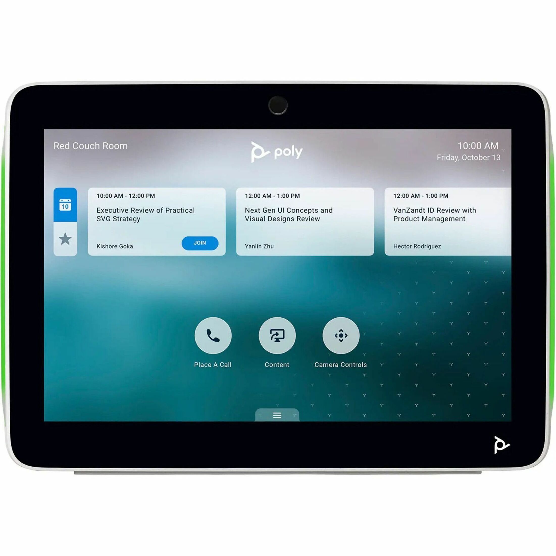 Poly TC10 Video Conference Equipment - 1 x Network (RJ-45) - Ethernet - Wall Mountable - TAA Compliant — alternate image5