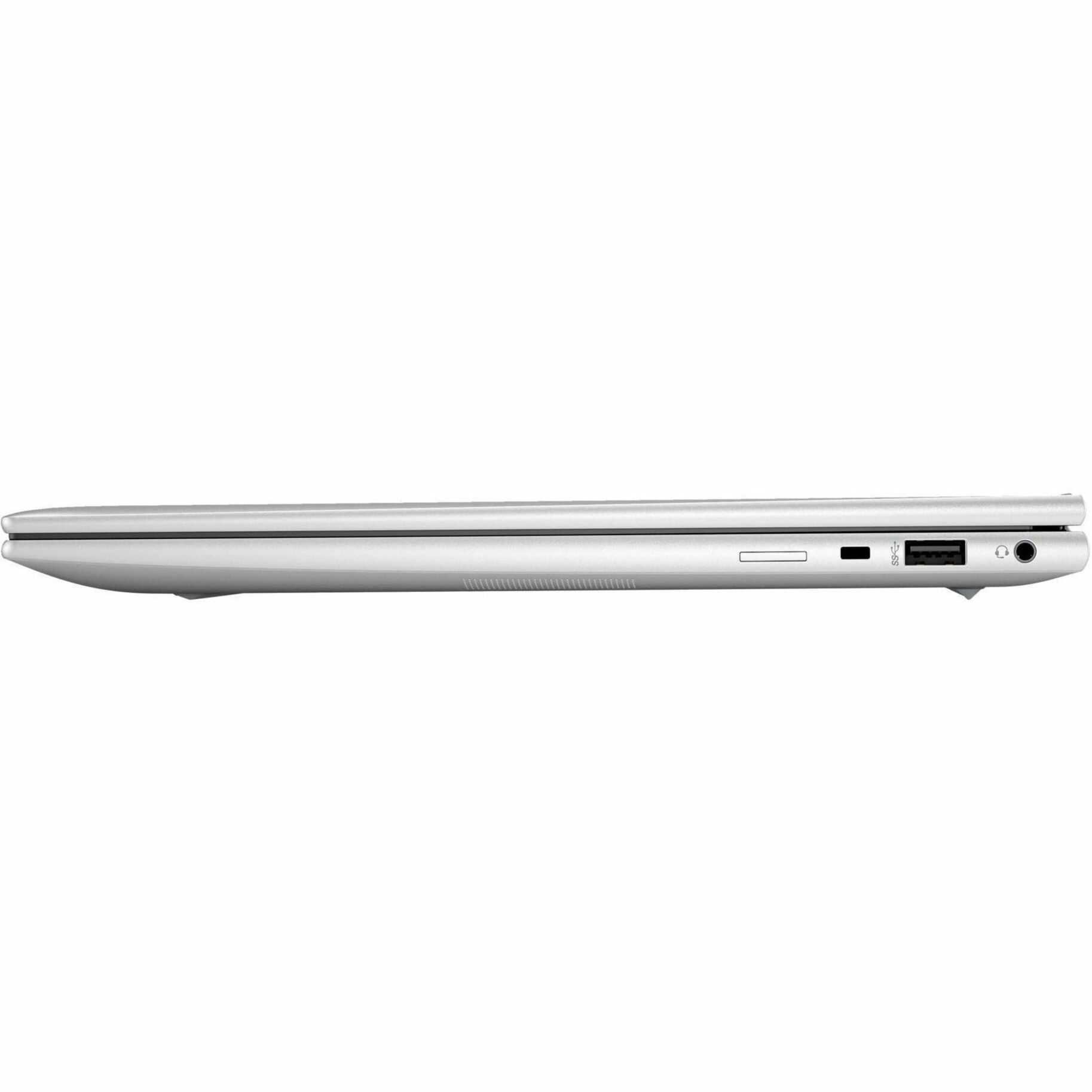 HP EliteBook 14" Notebook - AMD Ryzen 7 7840U - 32 GB - 256 GB SSD - AMD Chip - AMD Radeon Graphics - In-plane Switching (IPS) Technology - IEEE 802.11ax Wireless LAN Standard — left