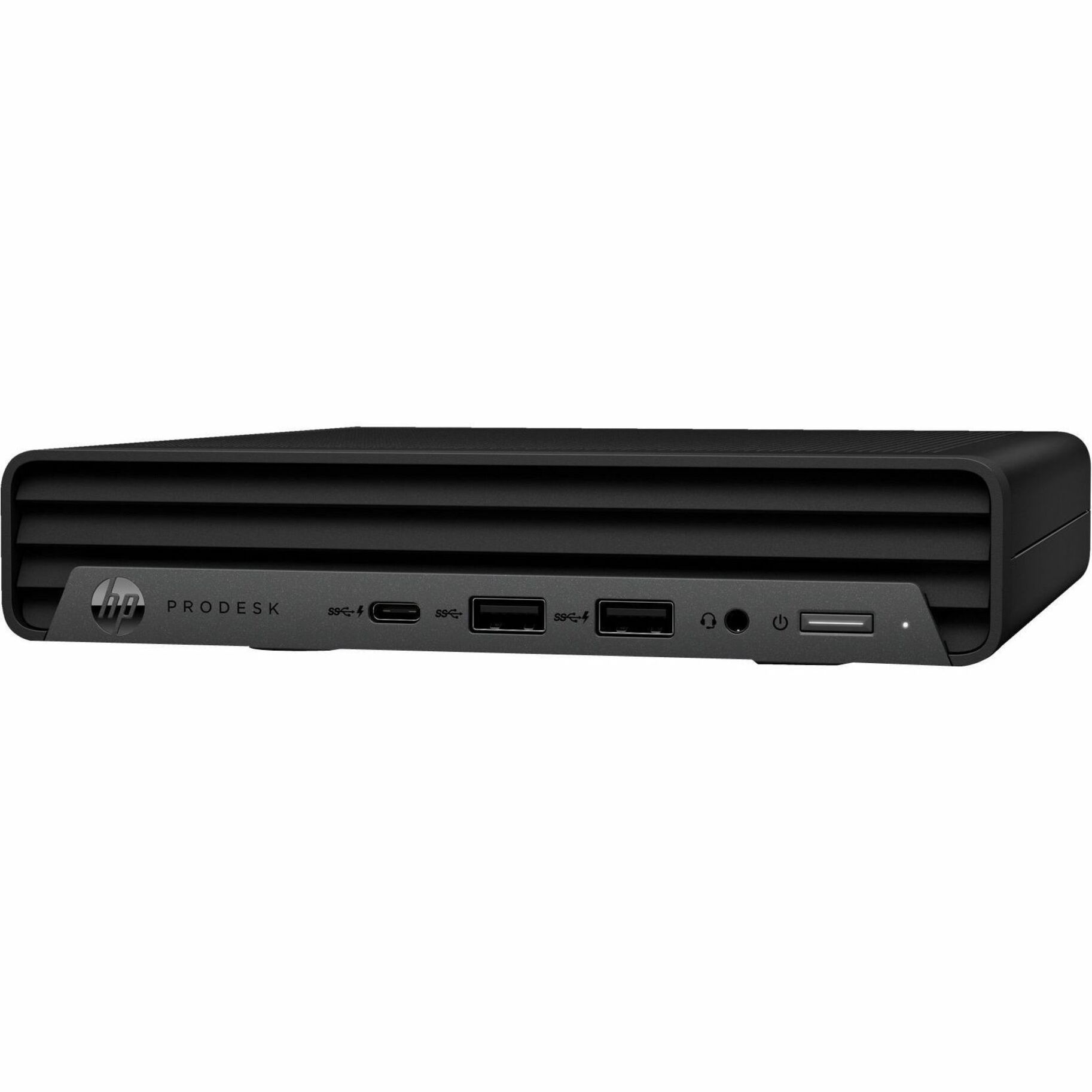 HP Business Desktop ProDesk 600 G6 Desktop Computer - Intel Core i5 10th Gen i5-10500T - 16 GB - 256 GB PCI Express NVMe SSD - Desktop Mini - Intel Q470 Chip — left
