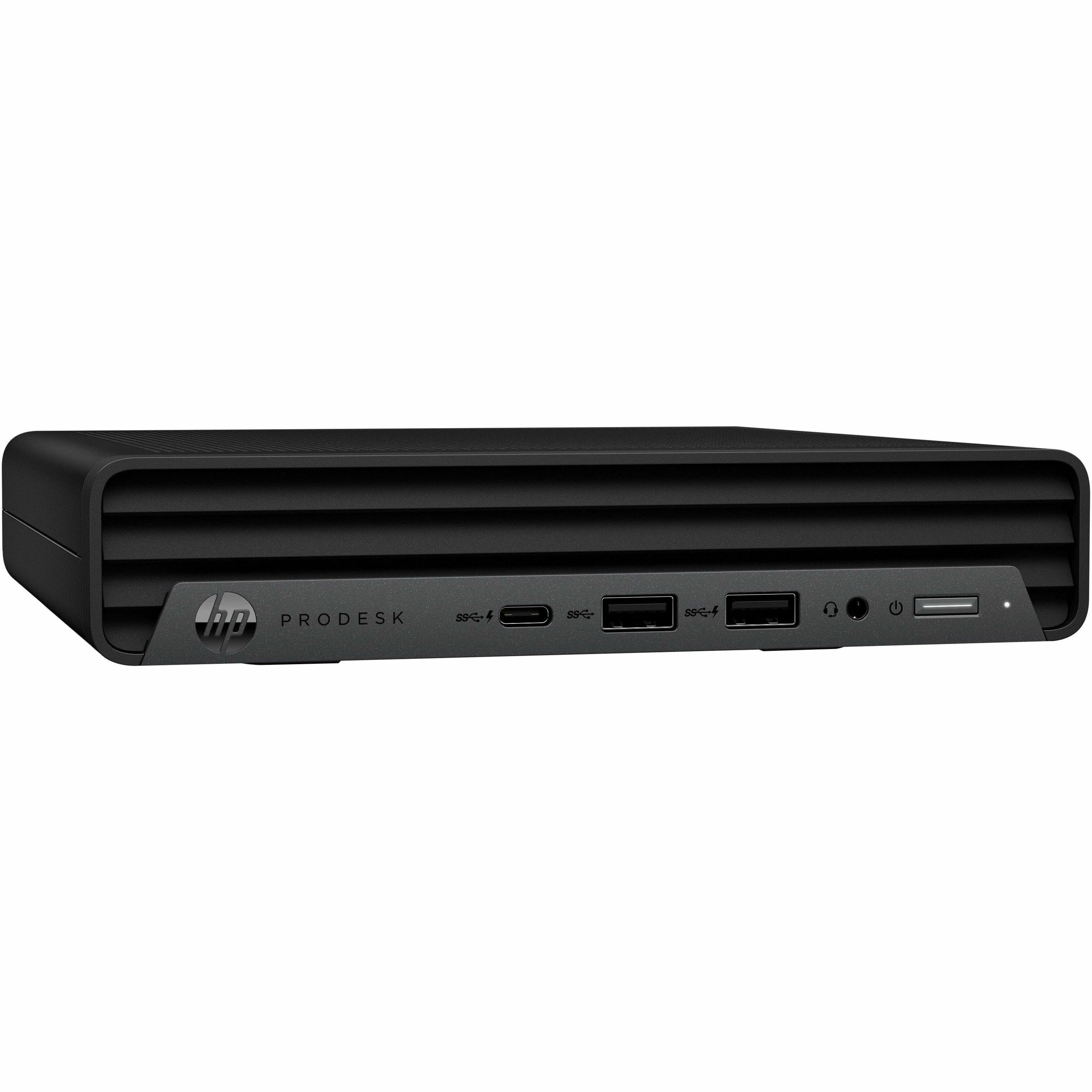 HP Business Desktop ProDesk 600 G6 Desktop Computer - Intel Core i5 10th Gen i5-10500T - 16 GB - 256 GB PCI Express NVMe SSD - Desktop Mini - Intel Q470 Chip