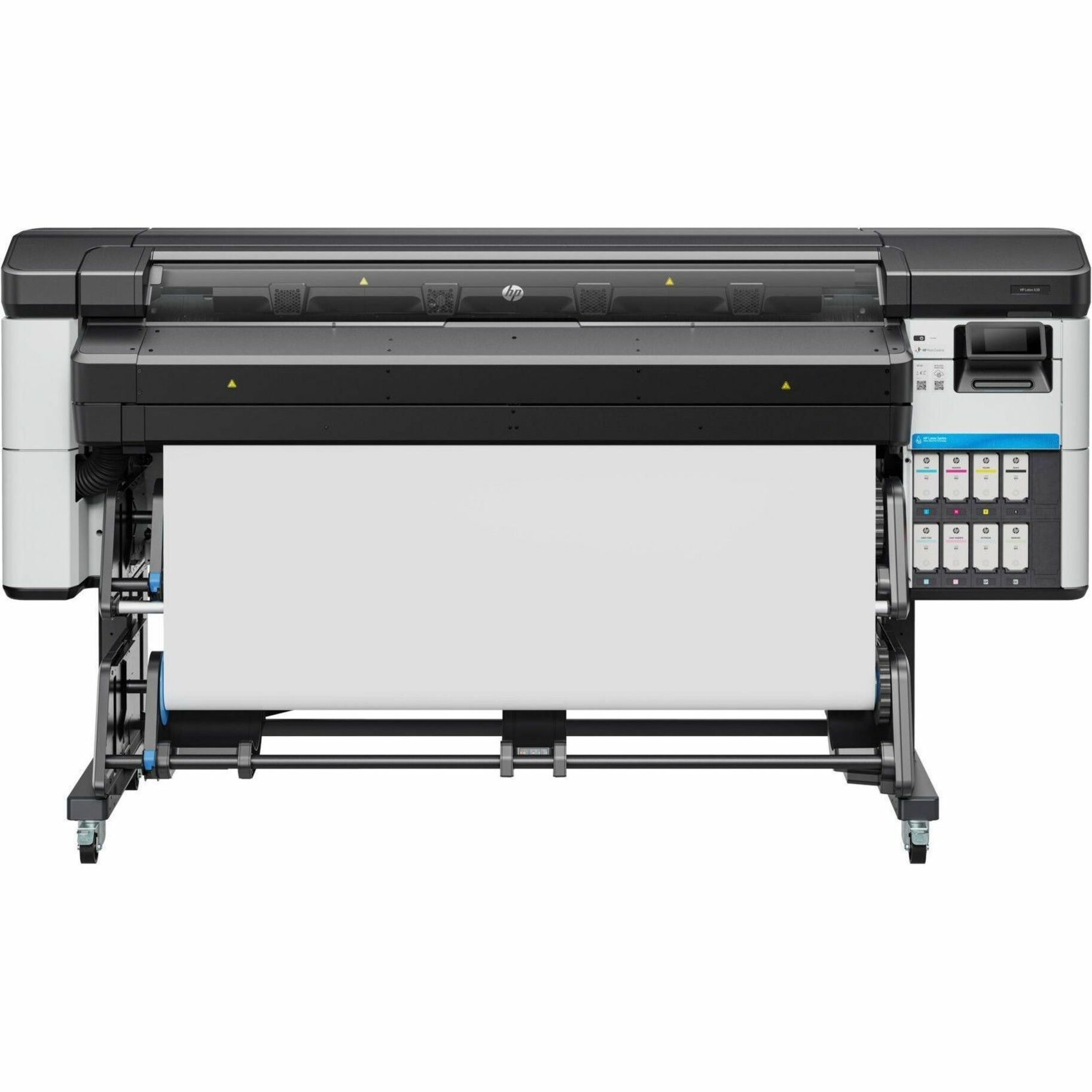 HP Latex 630 Inkjet Large Format Printer - Color - 8 Color(s) - 376.7 ft²/h Color Speed - 1200 x 1200 dpi - Ethernet - Plain Paper, Vinyl, Banner, Canvas, Adhesive Vinyl, Film, Synthetic Paper, Fabric, Mesh, Signage Media, Poster Paper, ... - Floor Standing Supported — alternate image2