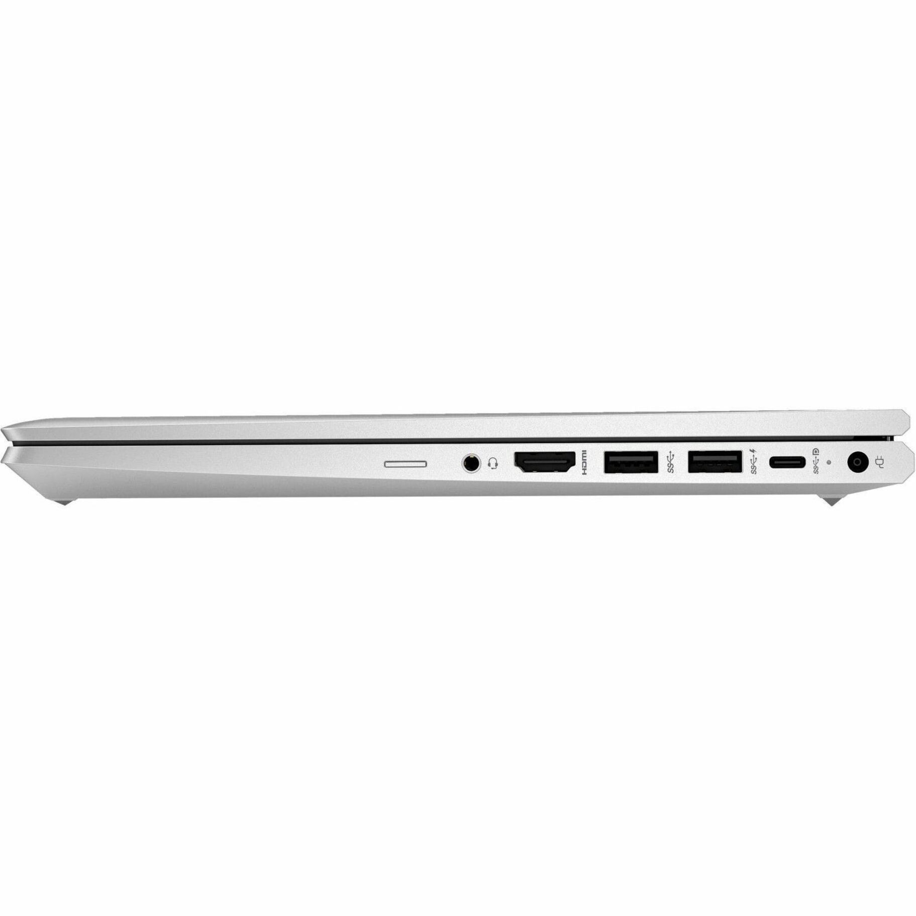 HP ProBook 445 G10 14" Notebook - 60 Hz - AMD Ryzen 5 7530U - 8 GB - 256 GB SSD - AMD Chip - AMD Radeon Graphics - IEEE 802.11ax Wireless LAN Standard — left
