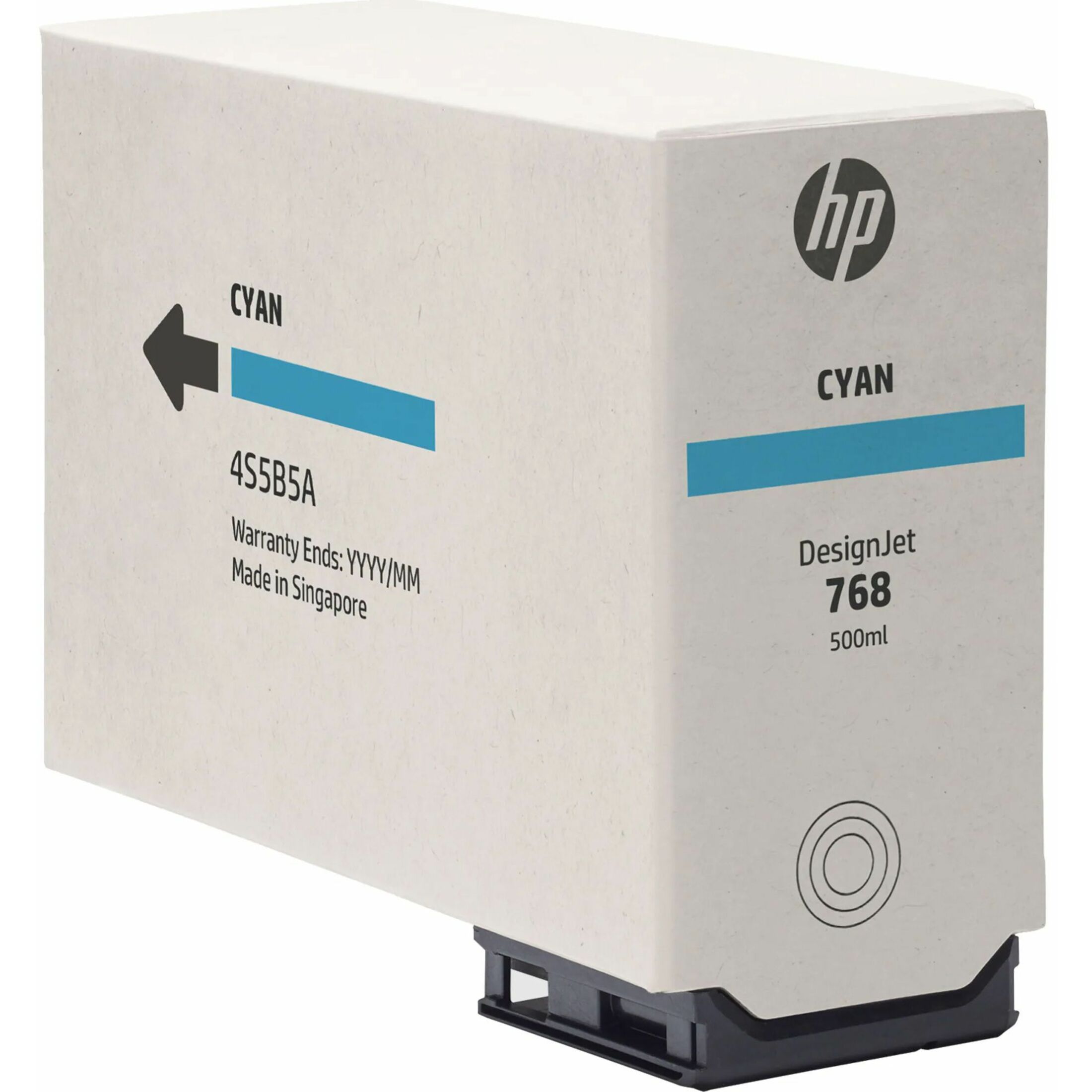 HP 768 Original Inkjet Ink Cartridge - Cyan Pack - 500 mL