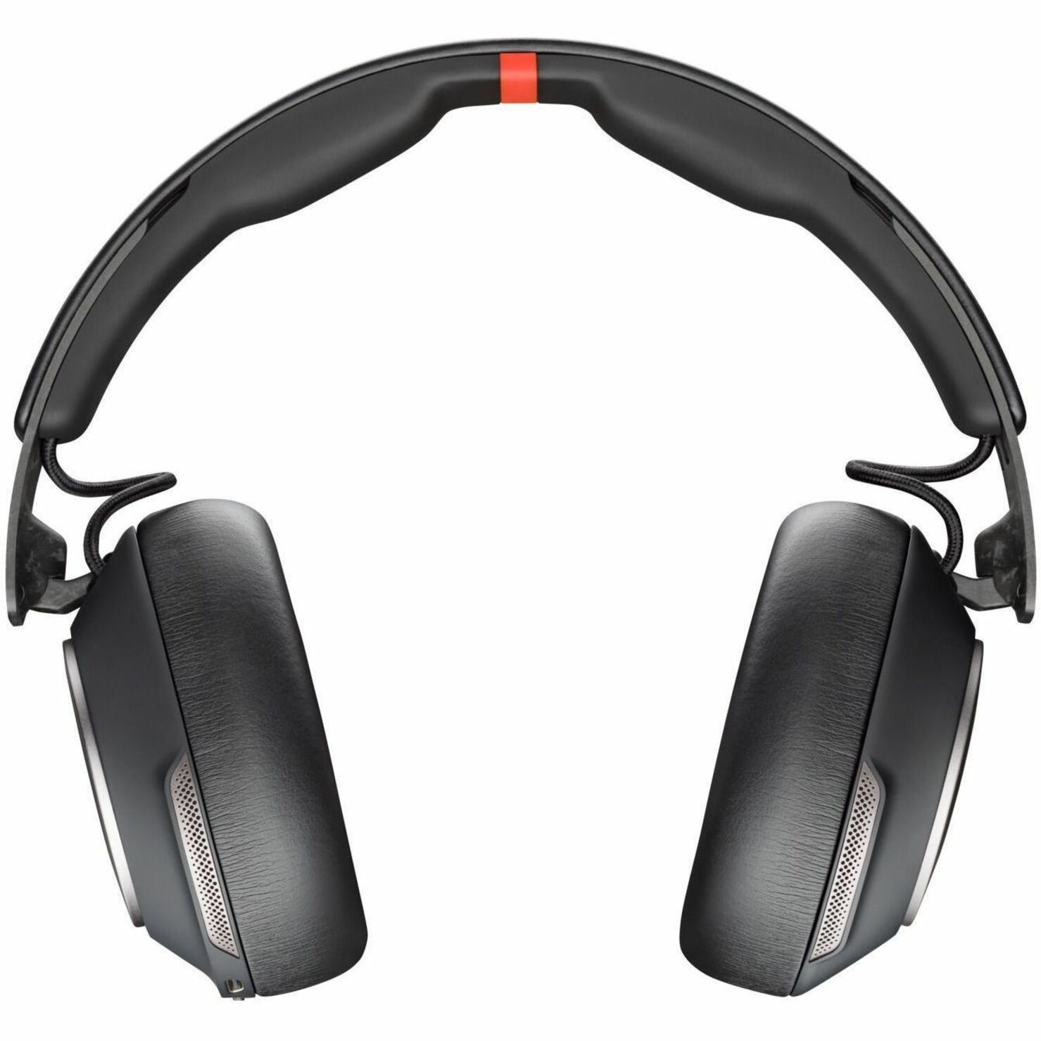 Poly Voyager Surround 85 UC Headset - Microsoft Teams Certification - Stereo - Mini-phone (3.5mm) - Wired/Wireless - Bluetooth - 98.4 ft - 20 Hz to 16 kHz - Over-the-head, Over-the-ear - Binaural - Ear-cup - Noise Canceling - Black — frontmaximum