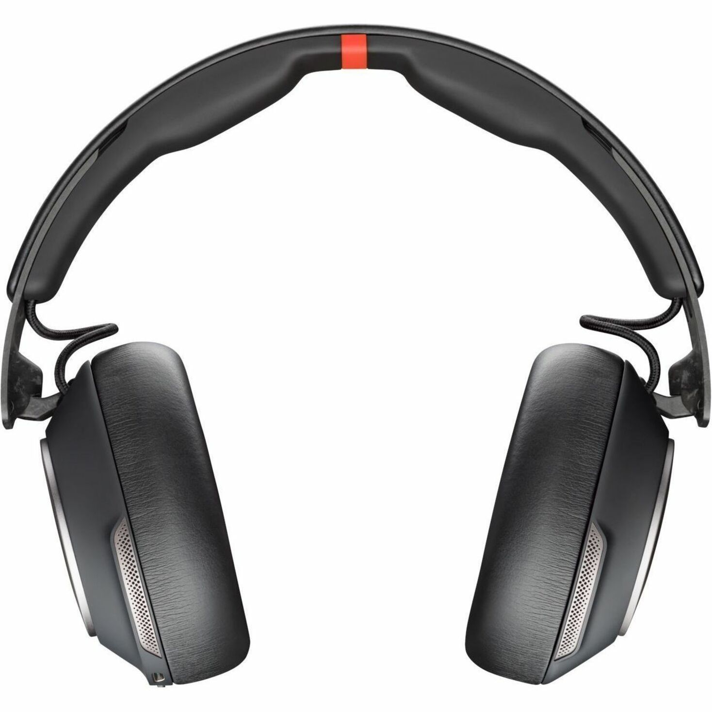 Poly Voyager Surround 85 UC Headset - Microsoft Teams Certification - Stereo - Mini-phone (3.5mm) - Wired/Wireless - Bluetooth - 98.4 ft - 20 Hz to 16 kHz - Over-the-head, Over-the-ear - Binaural - Ear-cup - Noise Canceling - Black — front