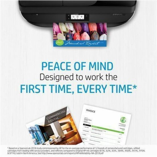 HP 738M Original Inkjet Ink Cartridge - Cyan Pack - 300 mL — alternate image2
