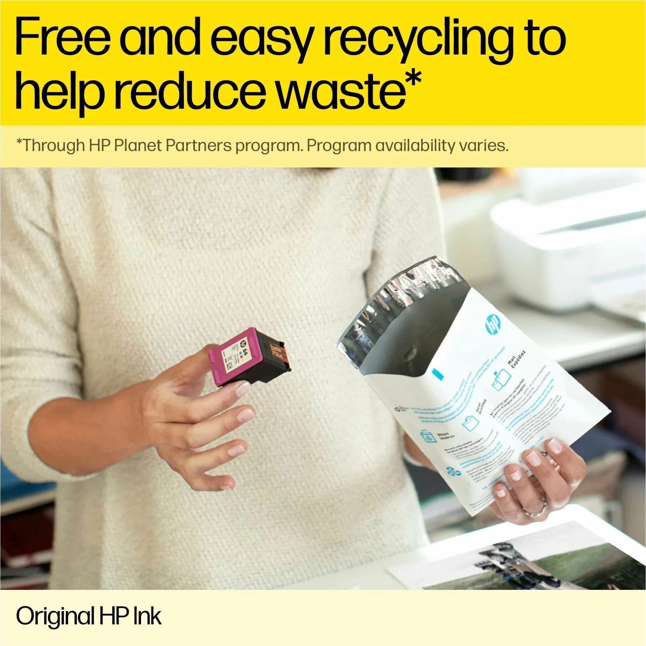 HP 923 Original Inkjet Ink Cartridge - Yellow - 1 Each — alternate image6