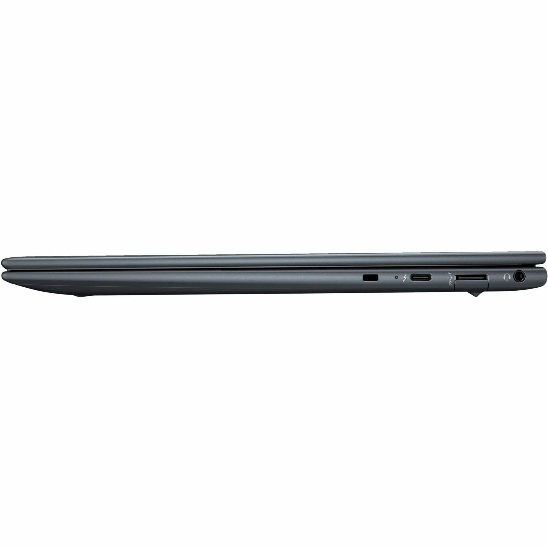 HP Dragonfly G4 13.5" Touchscreen Notebook - WUXGA+ - Intel Core i7 13th Gen i7-1365U - Intel Evo Platform - 32 GB - 512 GB SSD - Slate Blue - Intel Chip - 1920 x 1280 - Windows 11 Pro - Intel Iris Xe Graphics - In-plane Switching (IPS) Technology - 5G - IEEE 802.11ax Wireless LAN Standard — left