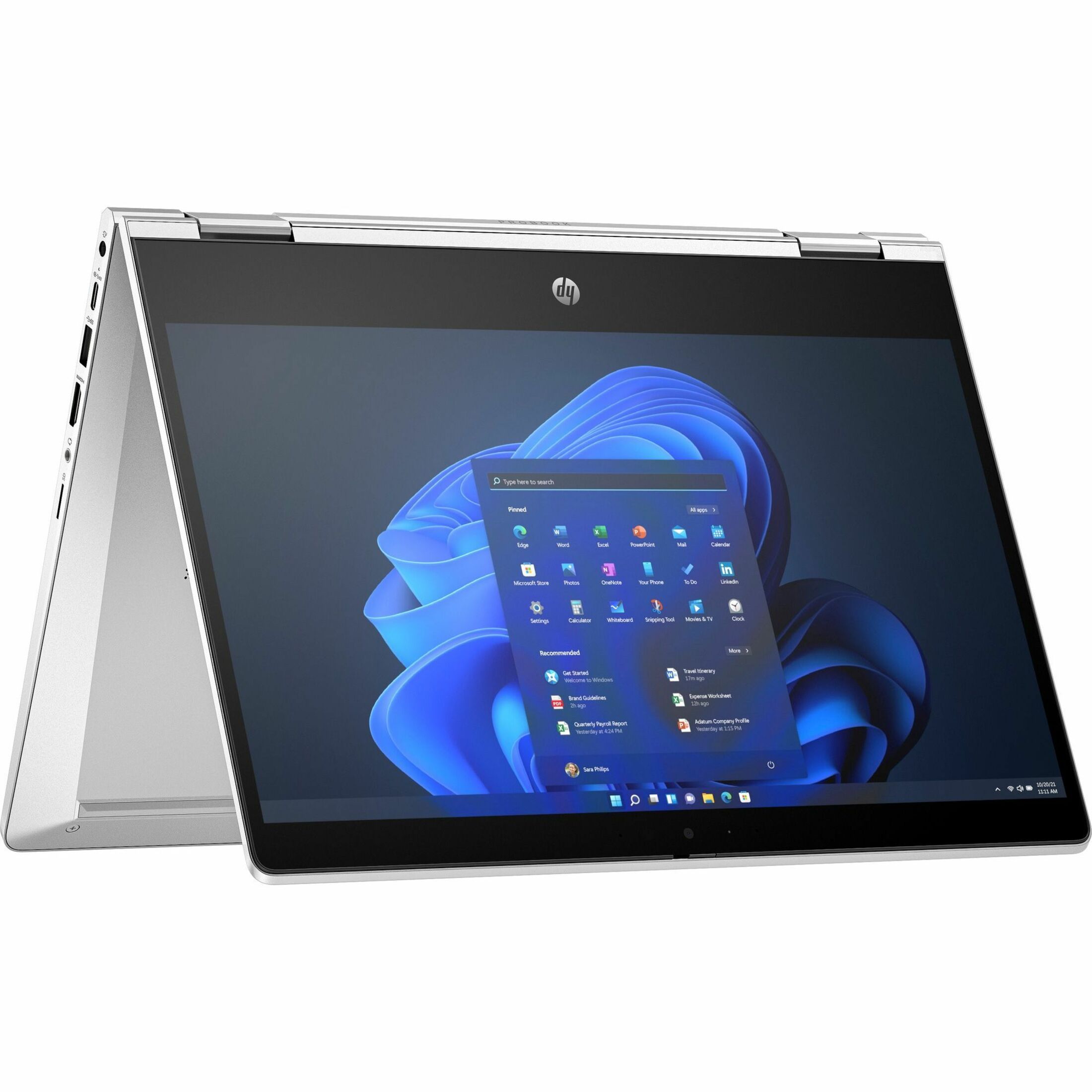 HP Pro x360 435 G10 13.3" Touchscreen Convertible 2 in 1 Notebook - Full HD - 60 Hz - AMD Ryzen 7 7730U - 16 GB - 512 GB SSD - AMD Chip - 1920 x 1080 - BrightView - IEEE 802.11ax Wireless LAN Standard