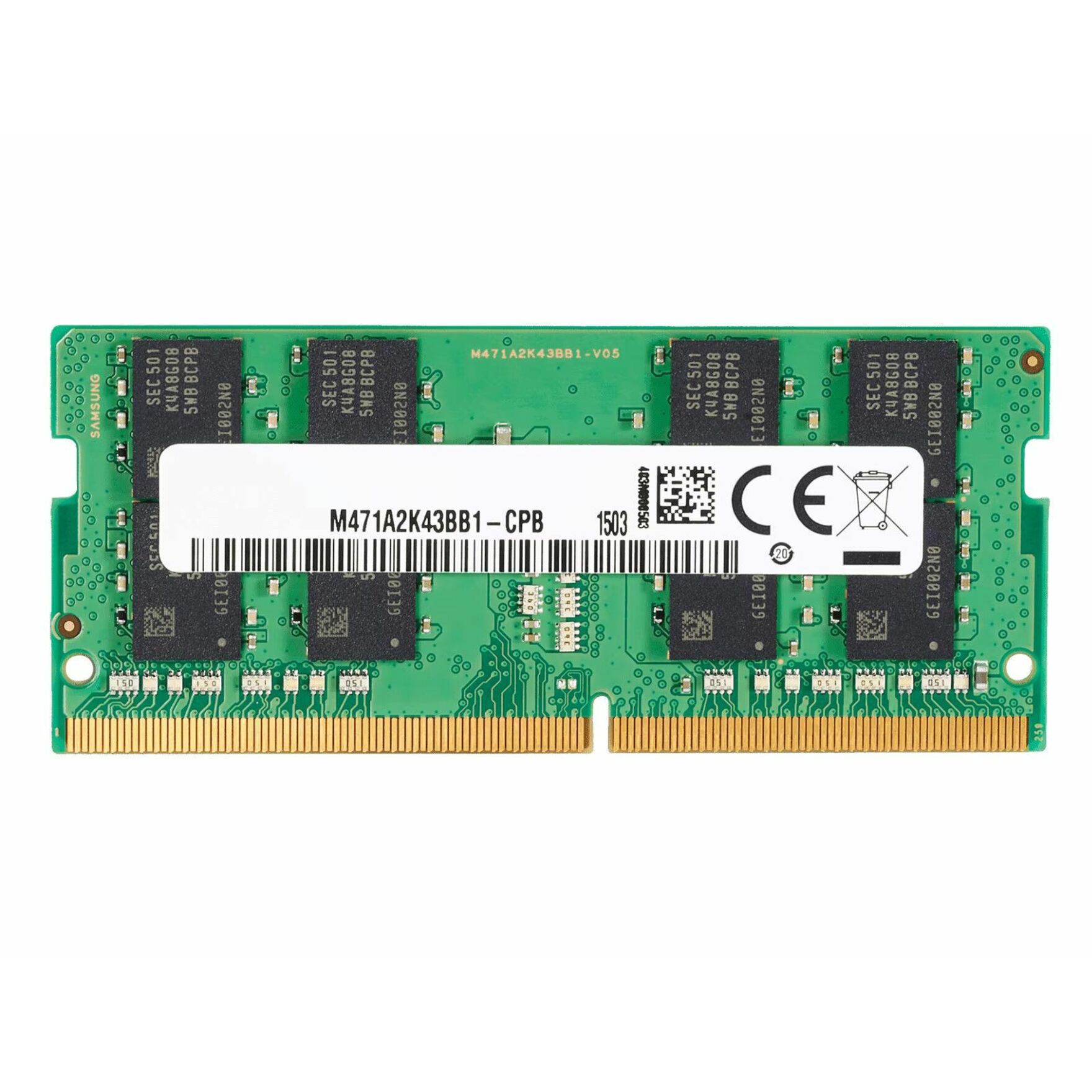 HP 16GB DDR4 SDRAM Memory Module - For Notebook - 16 GB - DDR4-3200/PC4-25600 DDR4 SDRAM - 3200 MHz - 260-pin - SODIMM - 3 Year Warranty