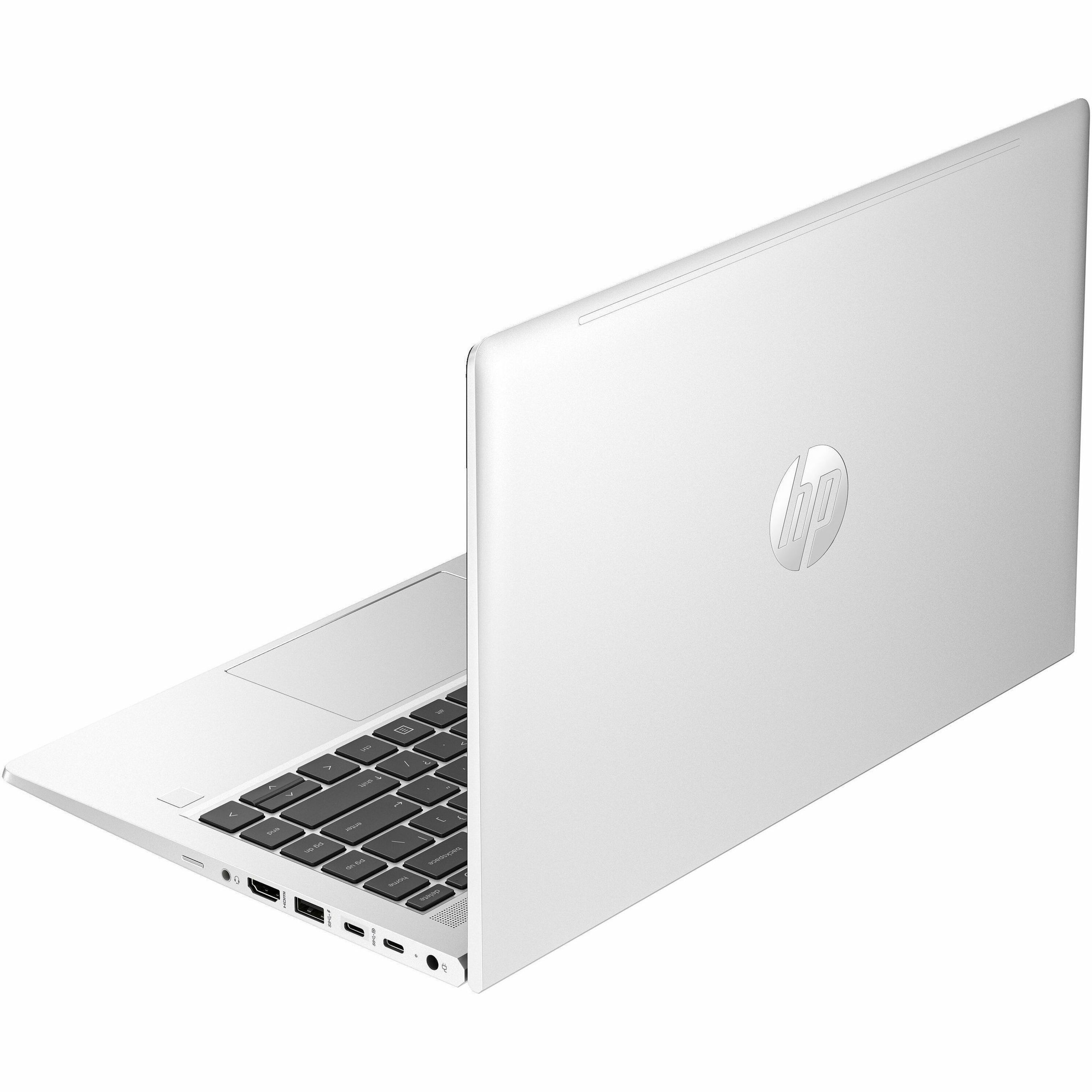 HP ProBook 440 G10 14" Notebook - Full HD - 60 Hz - Intel Core i5 13th Gen i5-1340P - 4 GB - 512 GB SSD - Pike Silver - Refurbished - Intel Chip - 1920 x 1080 - In-plane Switching (IPS) Technology - Front Camera/Webcam - IEEE 802.11ax Wireless LAN Standard — alternate image1