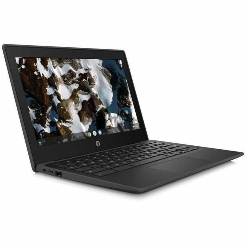 HP Chromebook 11 G9 EE 11" Chromebook - HD - 60 Hz - Intel Celeron N4500 - 4 GB - 32 GB Flash Memory - Intel Chip - 1366 x 768 - 12.50 Hours Battery Run Time - IEEE 802.11 a/b/g/n/ac/ax Wireless LAN Standard — right