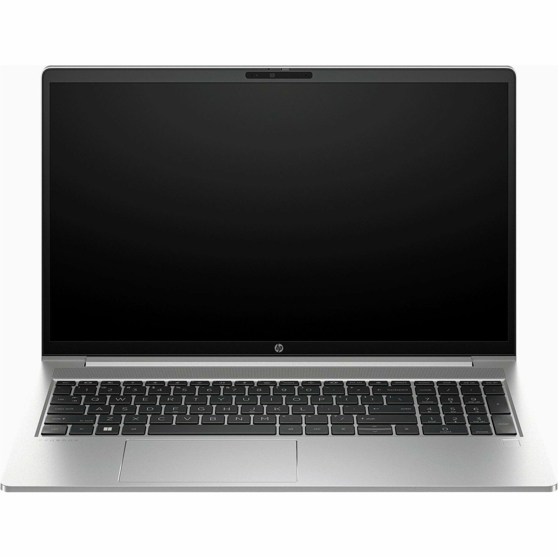 HP ProBook 450 G10 15.6" Notebook - Full HD - Intel Core i7 13th Gen i7-1360P - 32 GB - 512 GB SSD - Pike Silver Aluminum - Intel Chip - 1920 x 1080 - Windows 11 Pro - Intel UHD Graphics - In-plane Switching (IPS) Technology - Front Camera/Webcam - IEEE 802.11ax Wireless LAN Standard - Wi-Fi 6E — frontmaximum