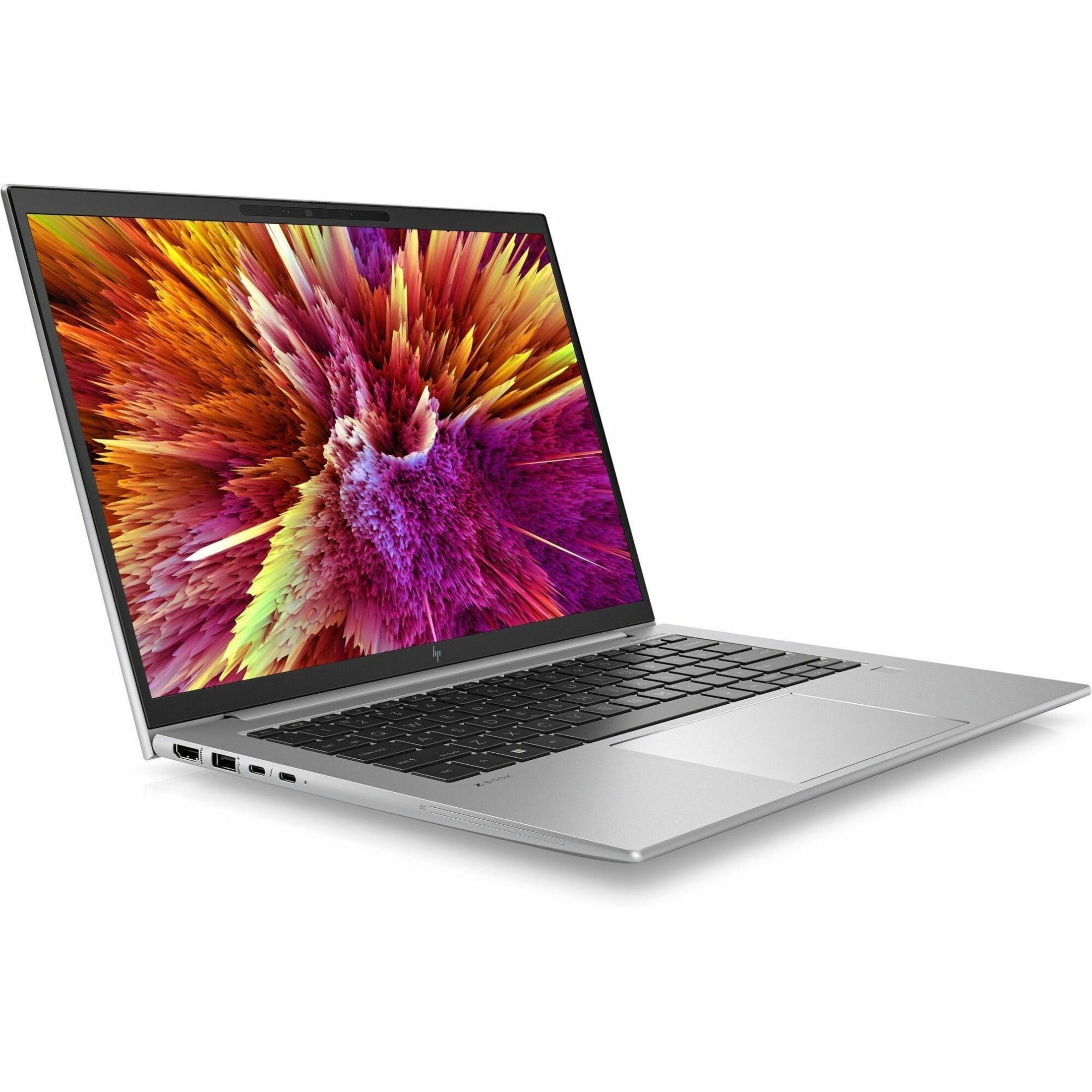 HP ZBook Firefly G10 14" Mobile Workstation - Intel Core i7 13th Gen i7-1365U - 64 GB - 2 TB SSD - Intel Chip - In-plane Switching (IPS) Technology, Eyesafe - IEEE 802.11ax Wireless LAN Standard — alternate image1